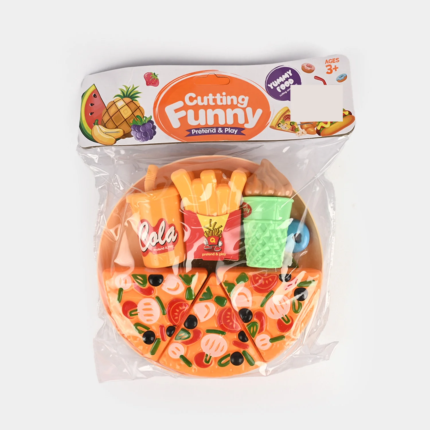 Cutting Funny Pretend Food Playset - Image 3