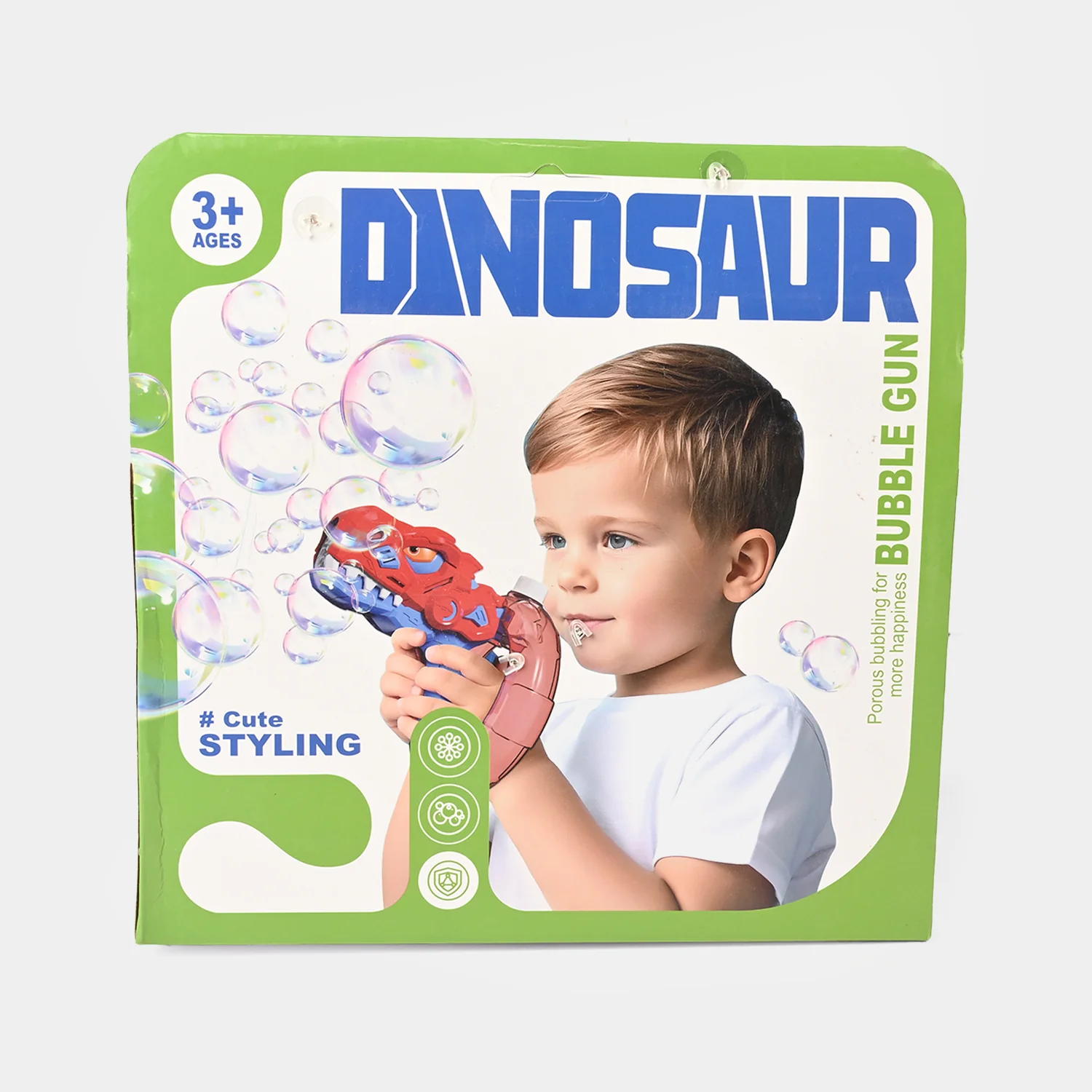 Dinosaur Bubble Gun – Automatic Bubble Blower for Kids - Image 4