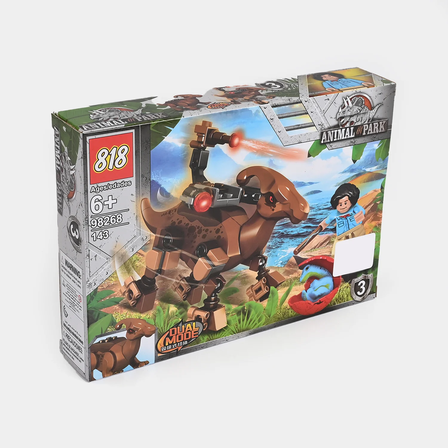 Dinosaur Building Blocks Set For Kids