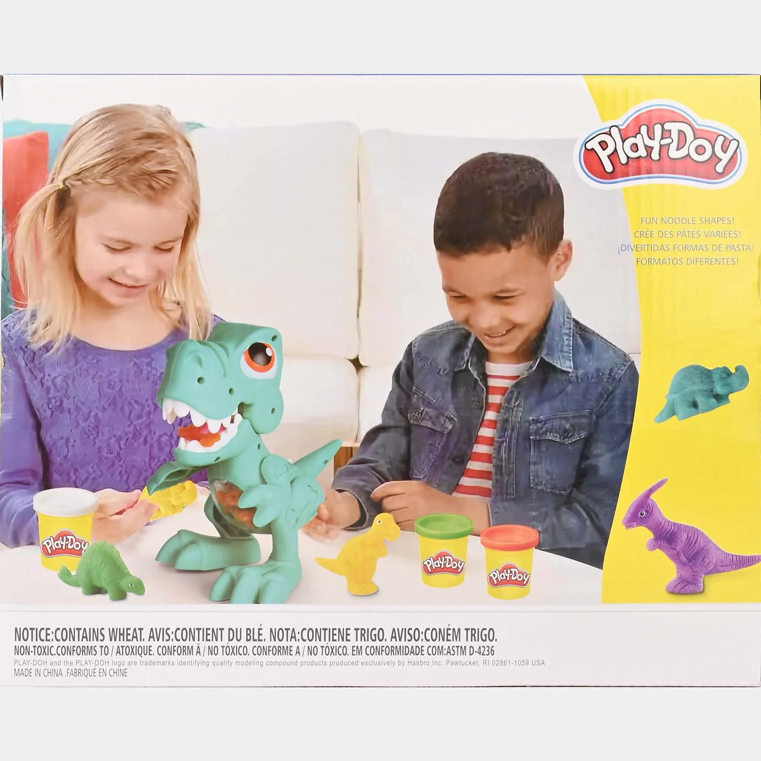 Colorful Creative Dino Clay Dough Play Set - Image 7