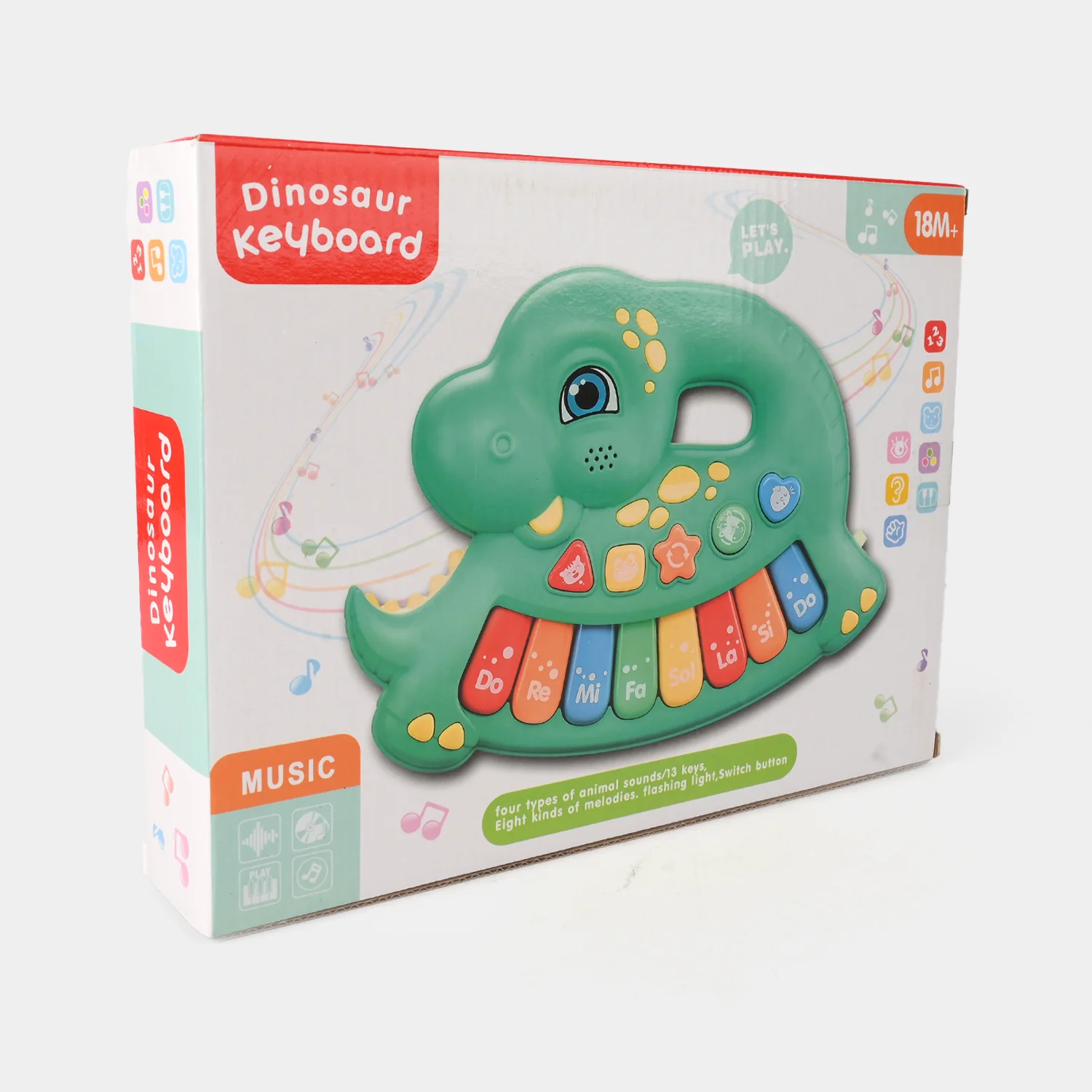 Dinosaur Electronic Keyboard - Image 3