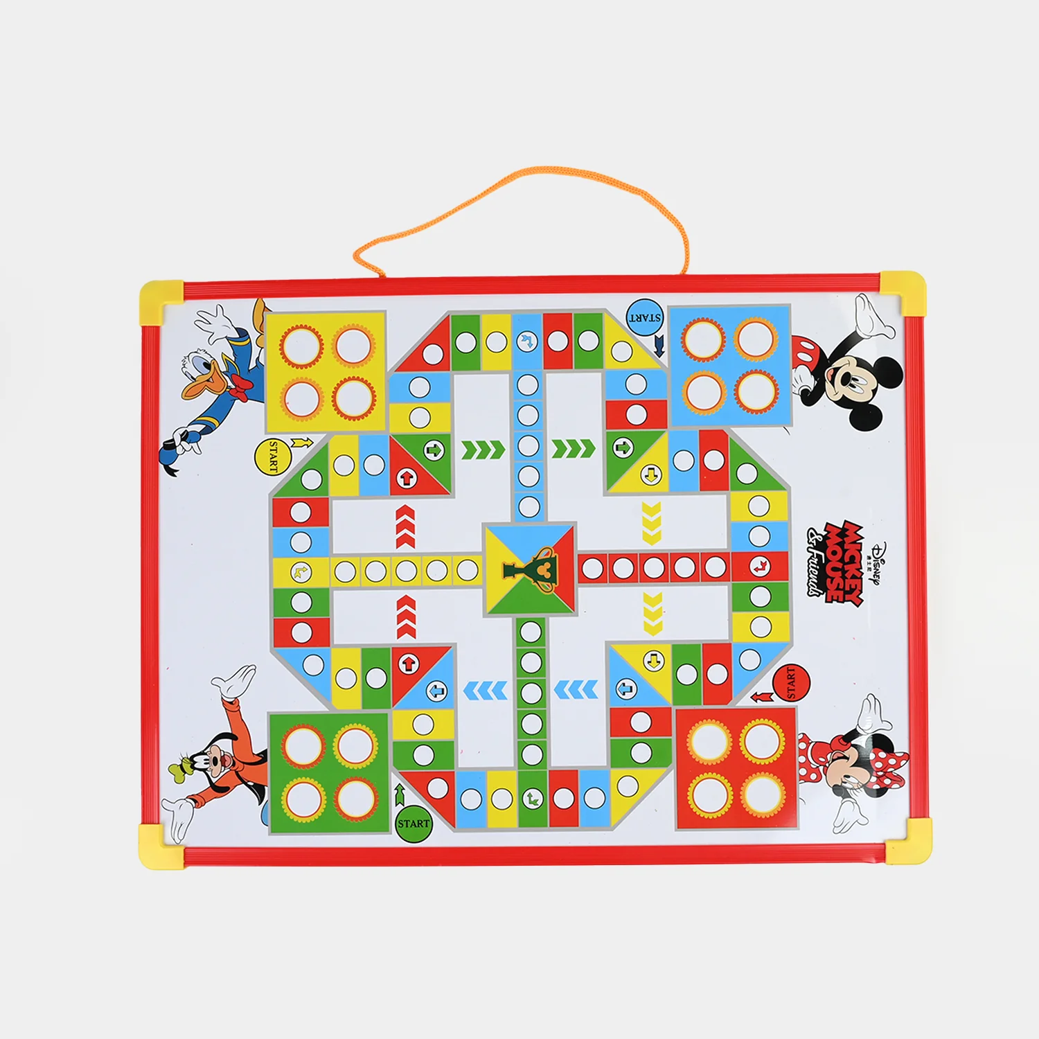 2-in-1 Magnetic Board Game and Drawing Set - Image 2