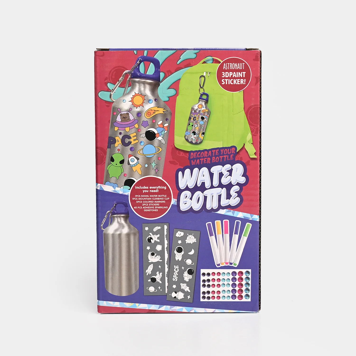 Decorate Your Own Water Bottle – Creative Craft Kit - Image 5