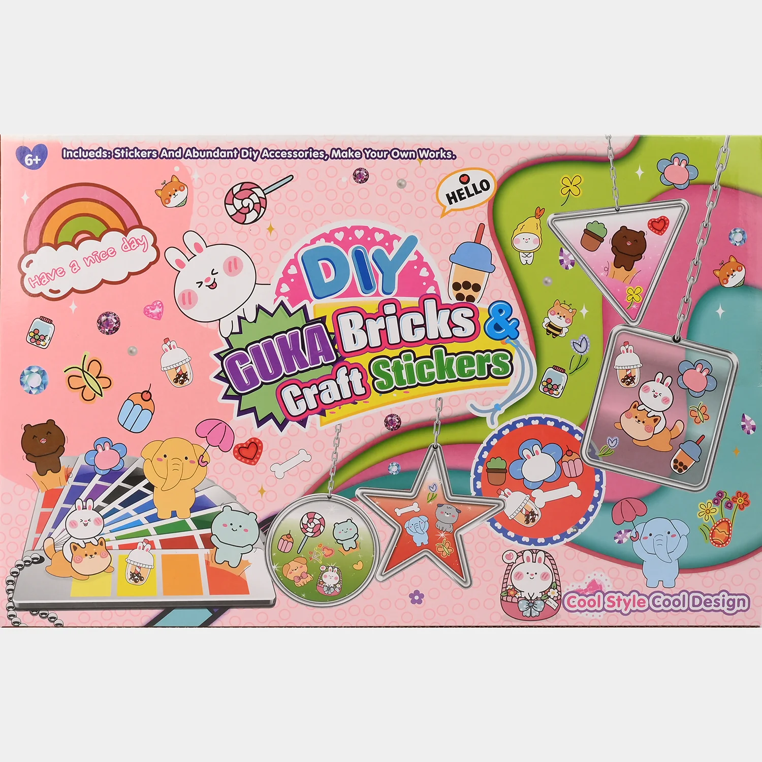 Bricks & Craft Stickers Set - Image 2