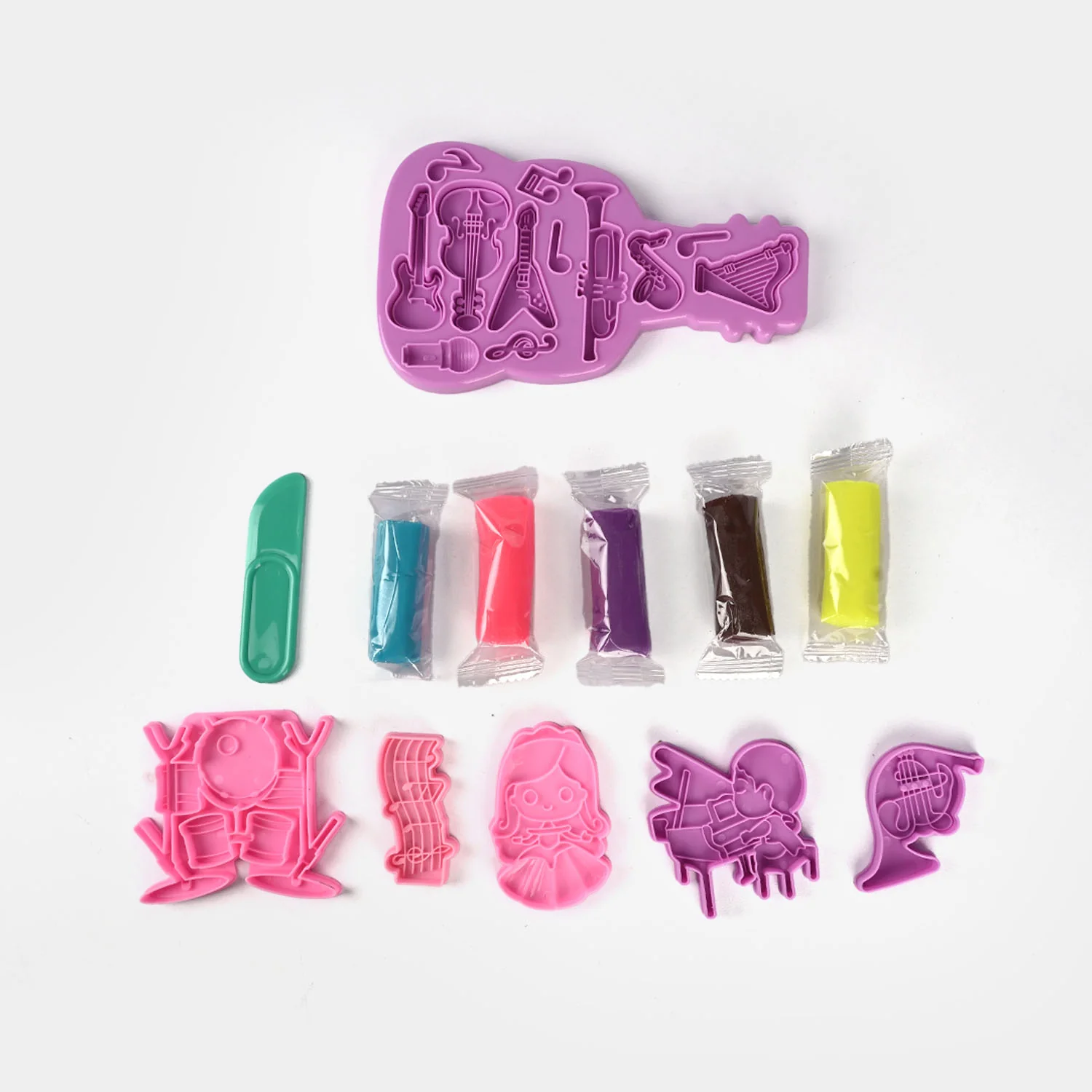 Color Dough Play Set For Kids - Image 2