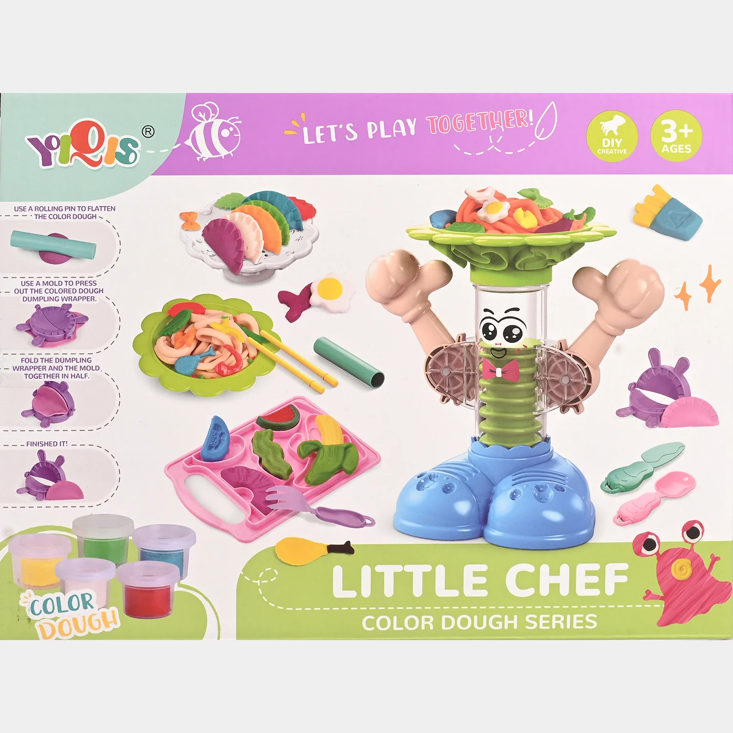 Color Dough Play Set For Kids - Image 2
