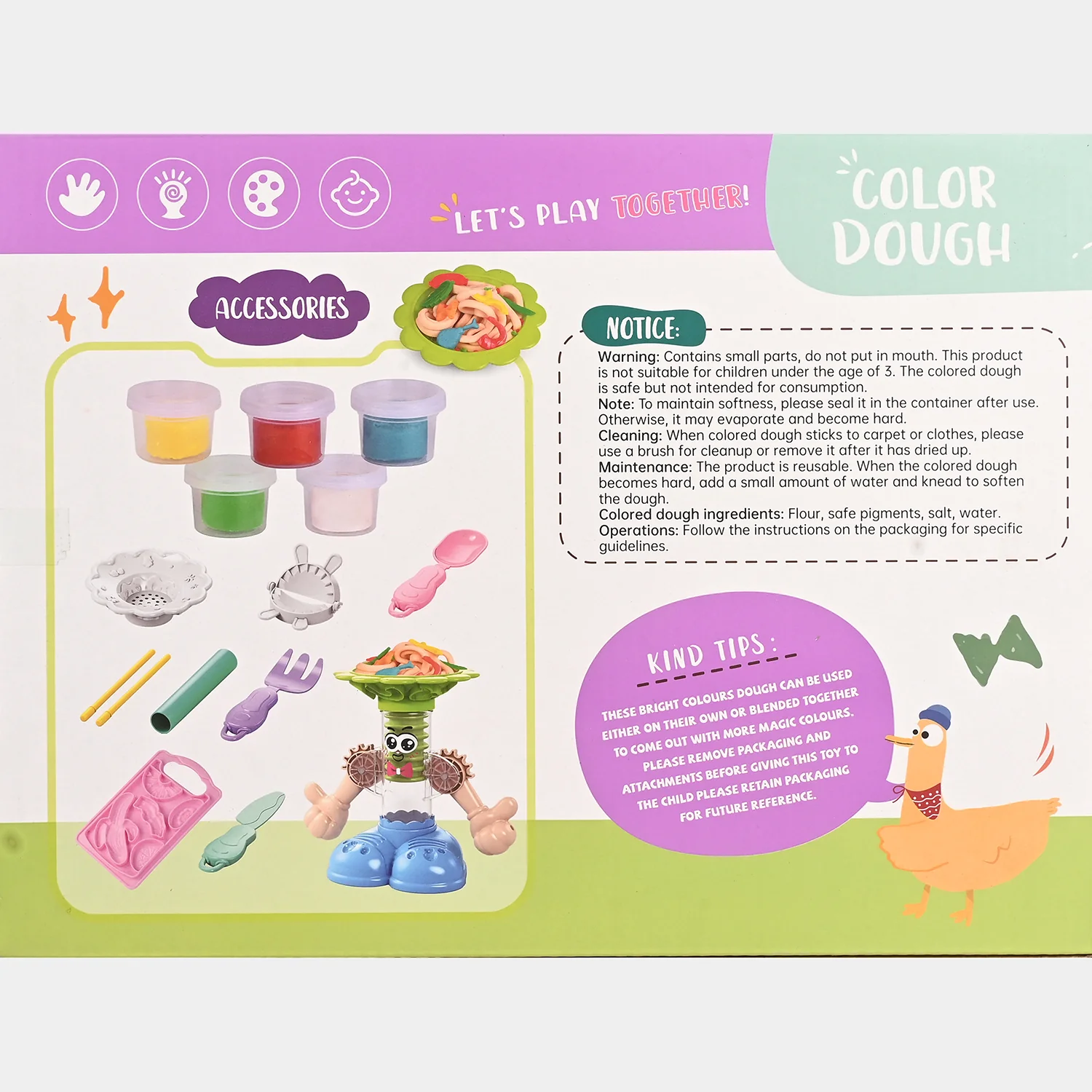 Color Dough Play Set For Kids - Image 3
