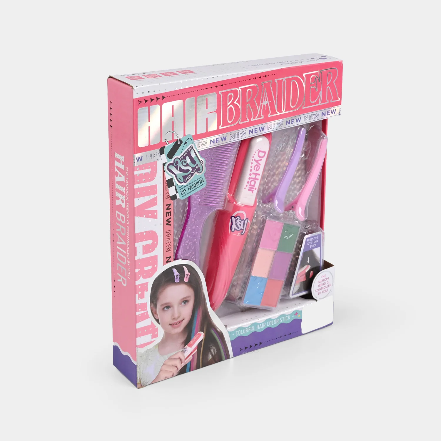 DIY Hair Temporary Coloring Toy For Girls - Image 3