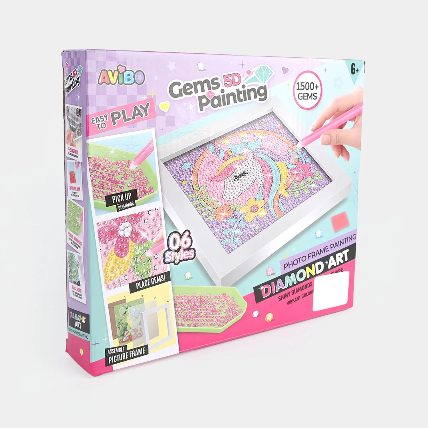 DIY Gems 5D Painting / Diamond Art Photo Frame Painting Set - Image 3