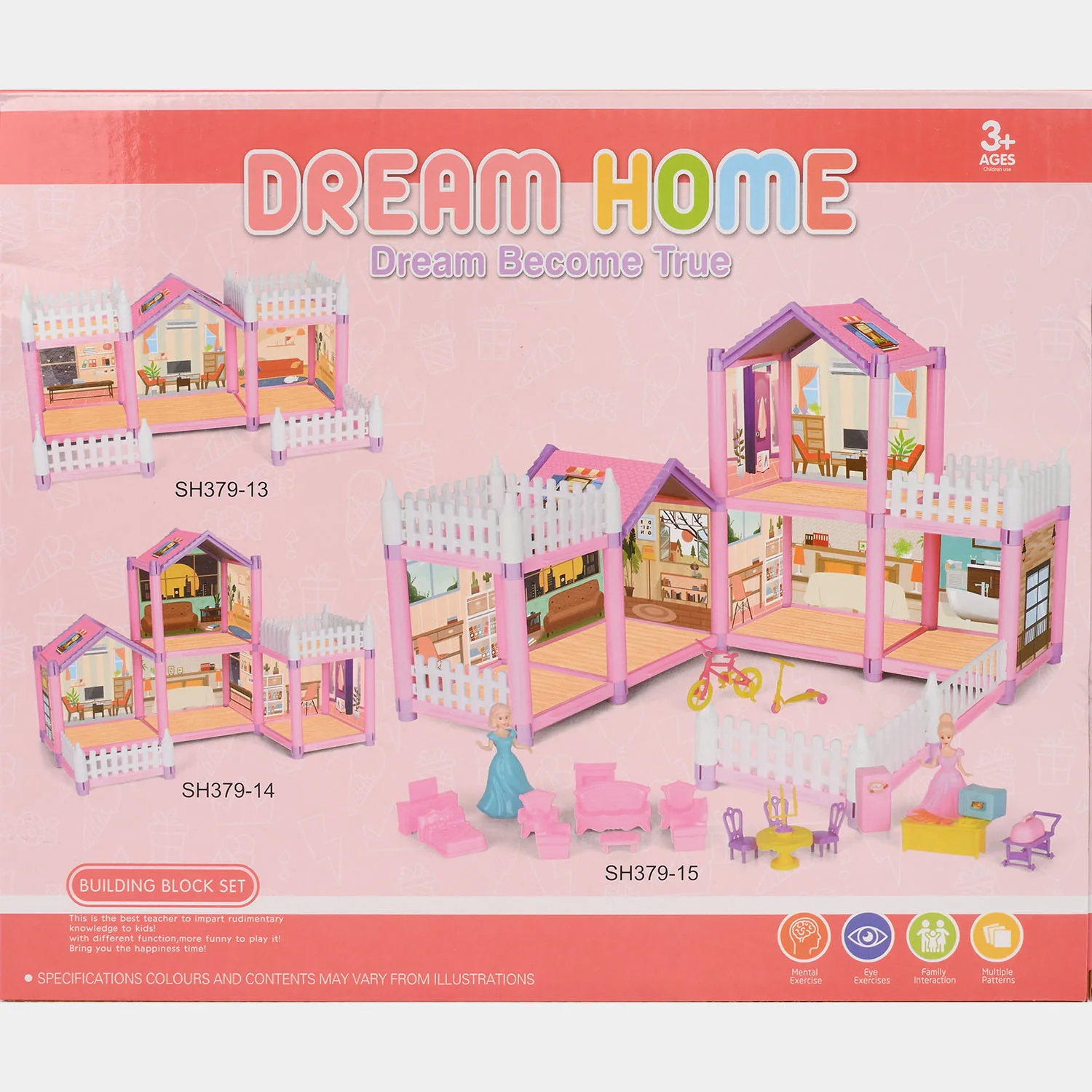 DIY Doll House Play Set For Kids - Image 2