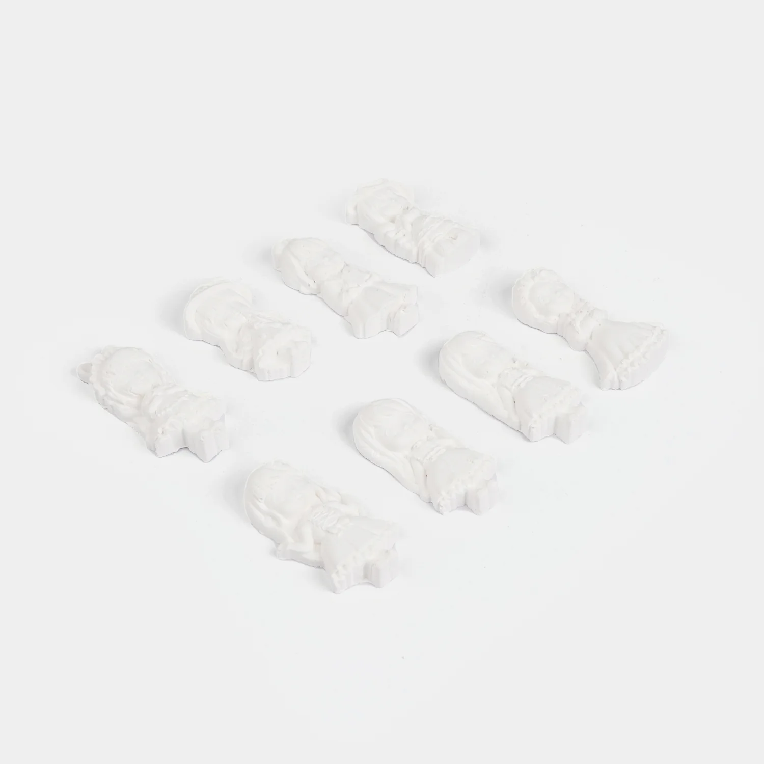 Diy Doll Gypsum Art & Coloring Set for Kids - Image 3
