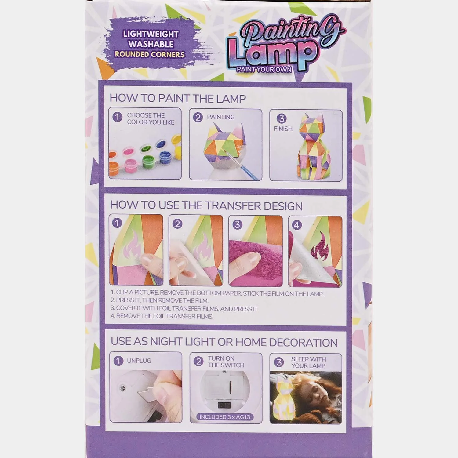 DIY Paint Your Own Painting Lamp Kit - Image 8