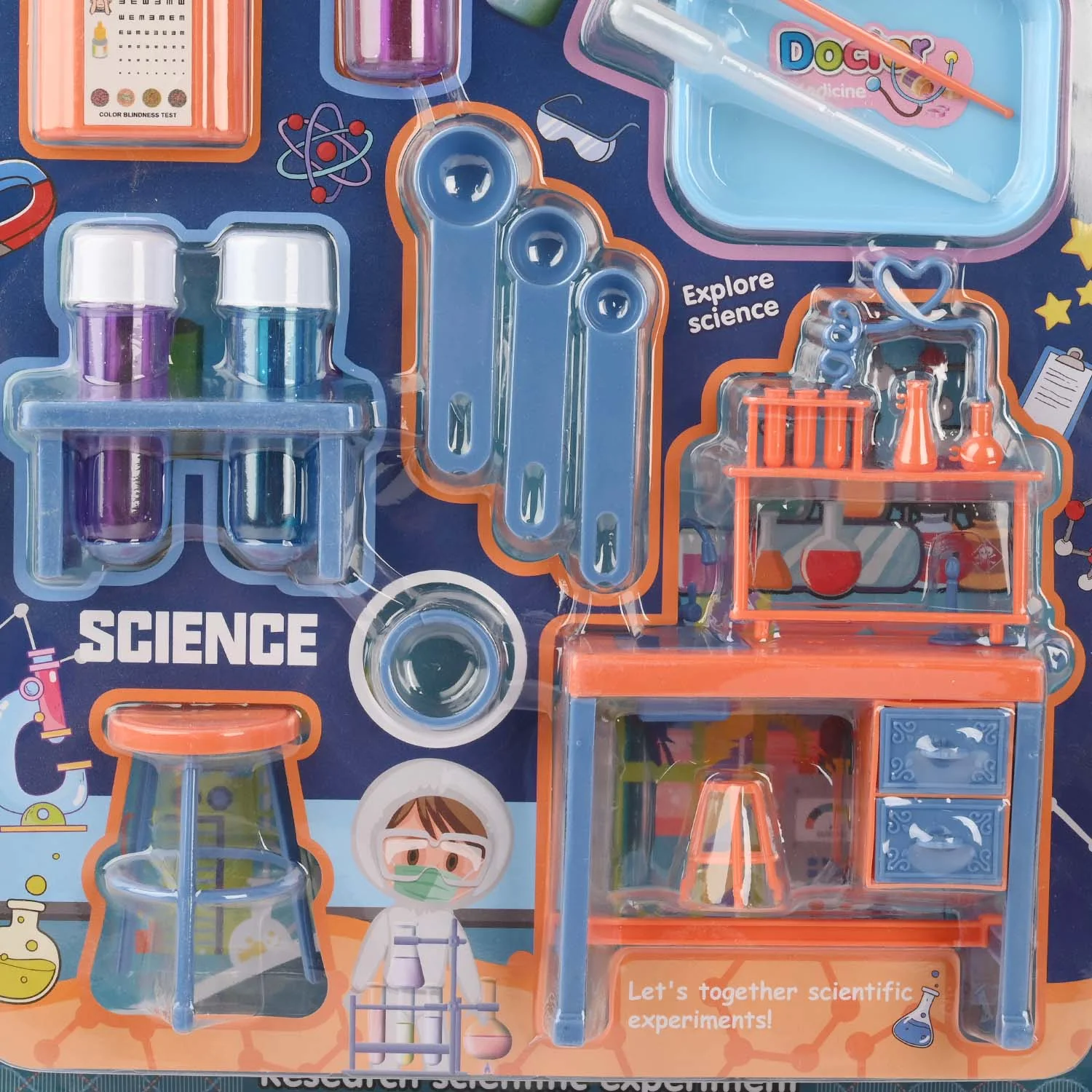 Kids Science Laboratory Playset – Educational Role-Play Kit - Image 3
