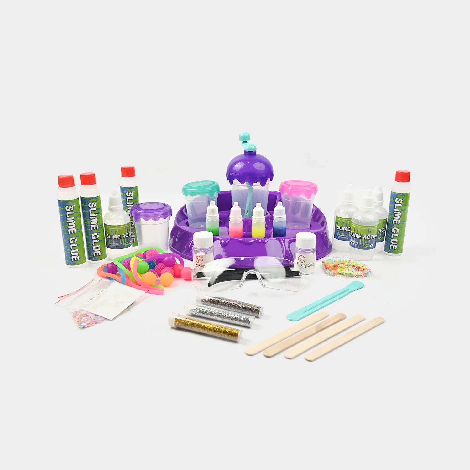Slime DIY Tie-Dye Kit – Create Colorful, Sensory Fun