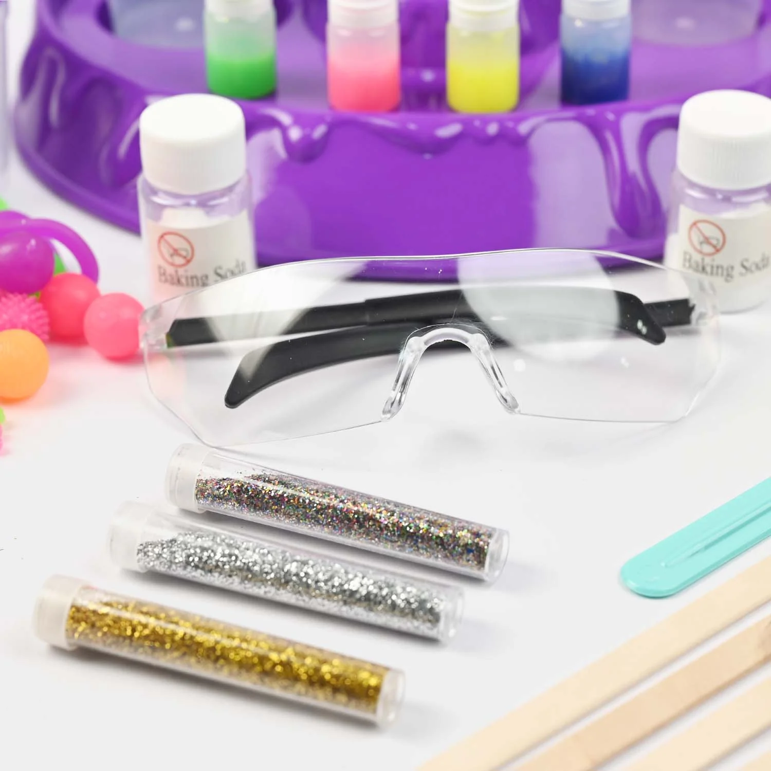 Slime DIY Tie-Dye Kit – Create Colorful, Sensory Fun - Image 5