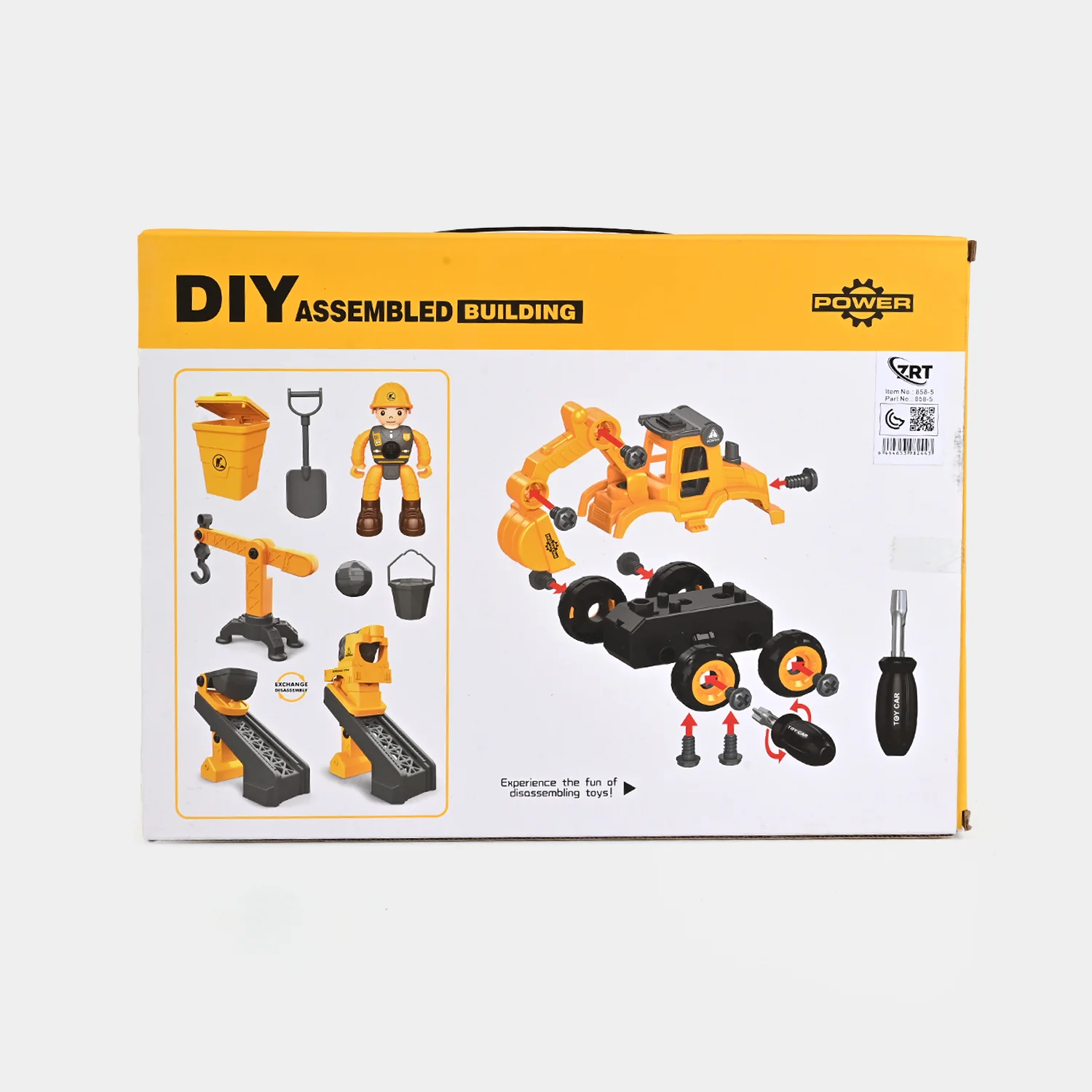Diy Truck Set | Construction Vehicle Playset - Image 6