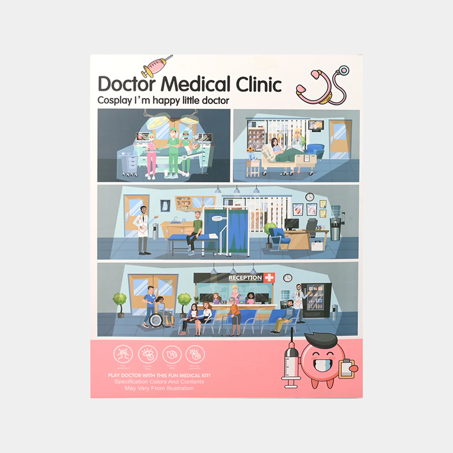 Doctor Role Play Set For Kids - Image 3
