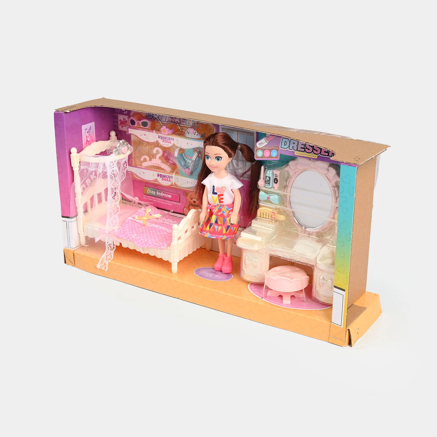 Sparkle Fun Play House Doll Set - Image 6