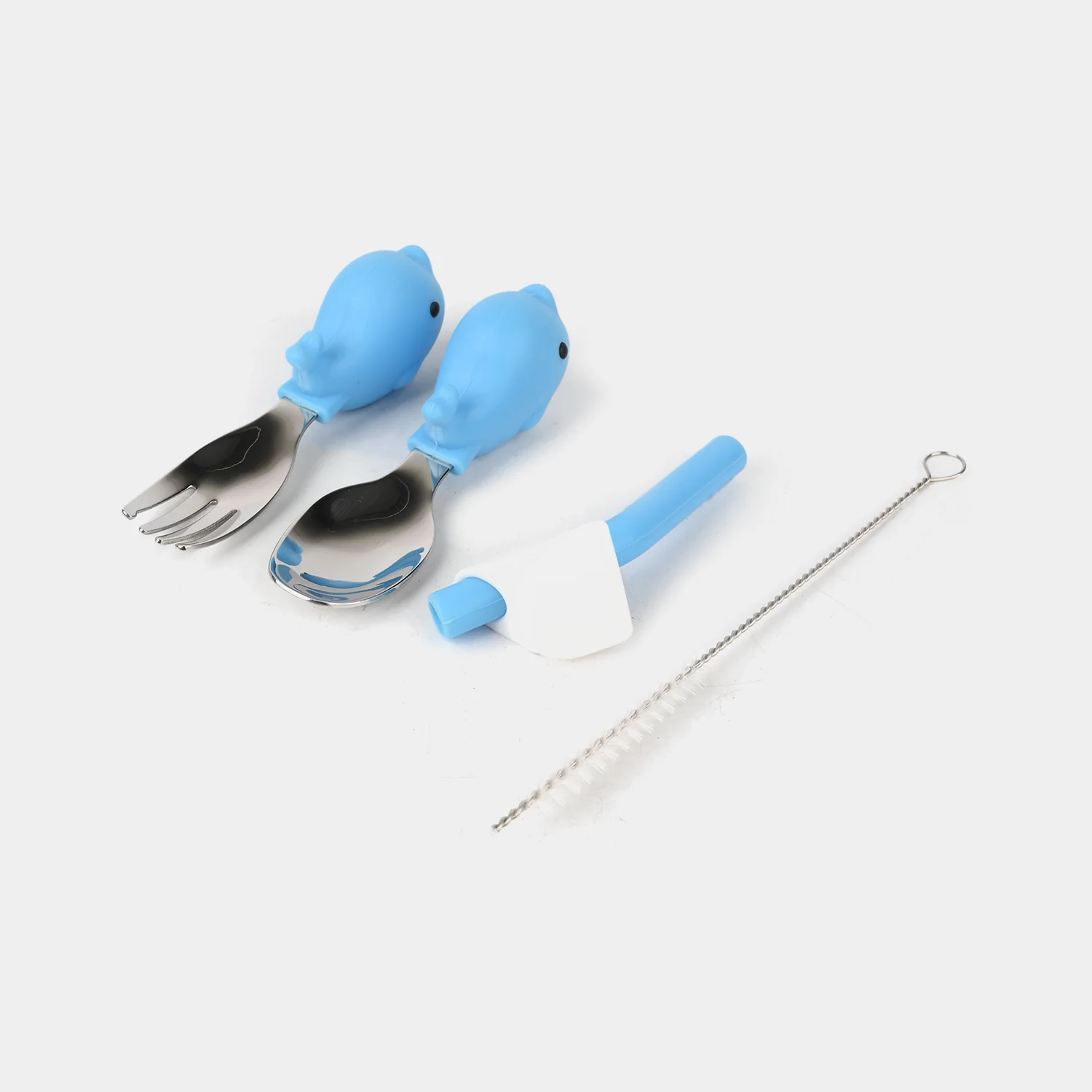 Dolphin Silicone Baby Feeding Set - Image 5