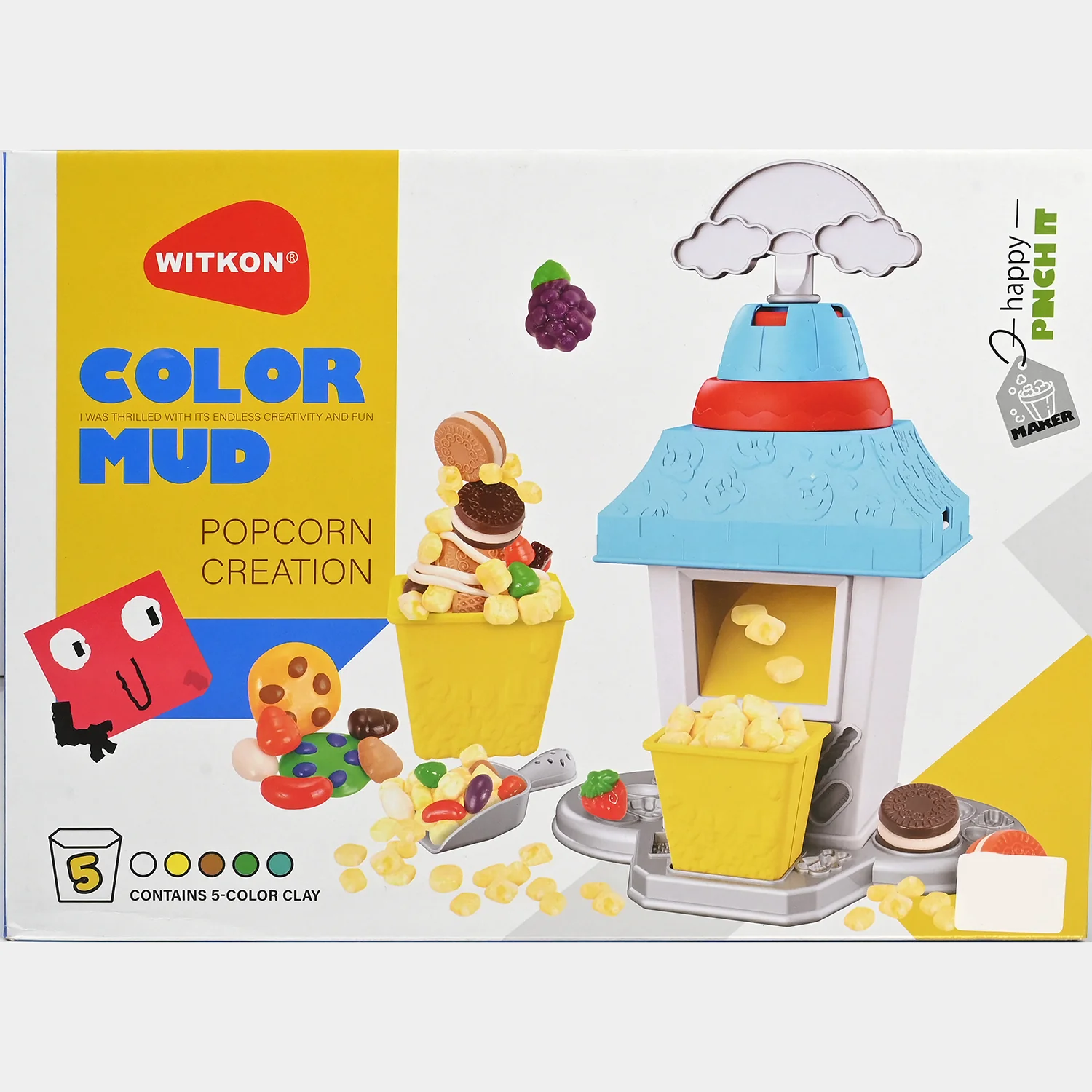 Popcorn Creation Set - DIY Modeling Clay Set - Image 4