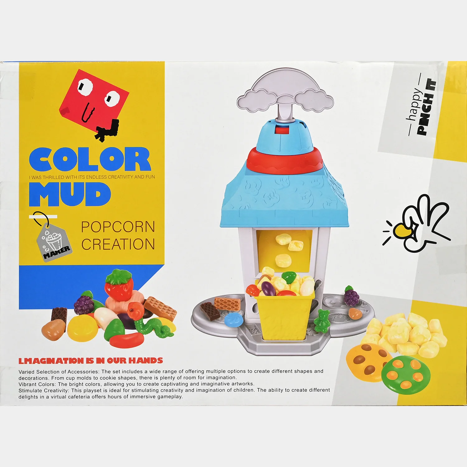 Popcorn Creation Set - DIY Modeling Clay Set - Image 5