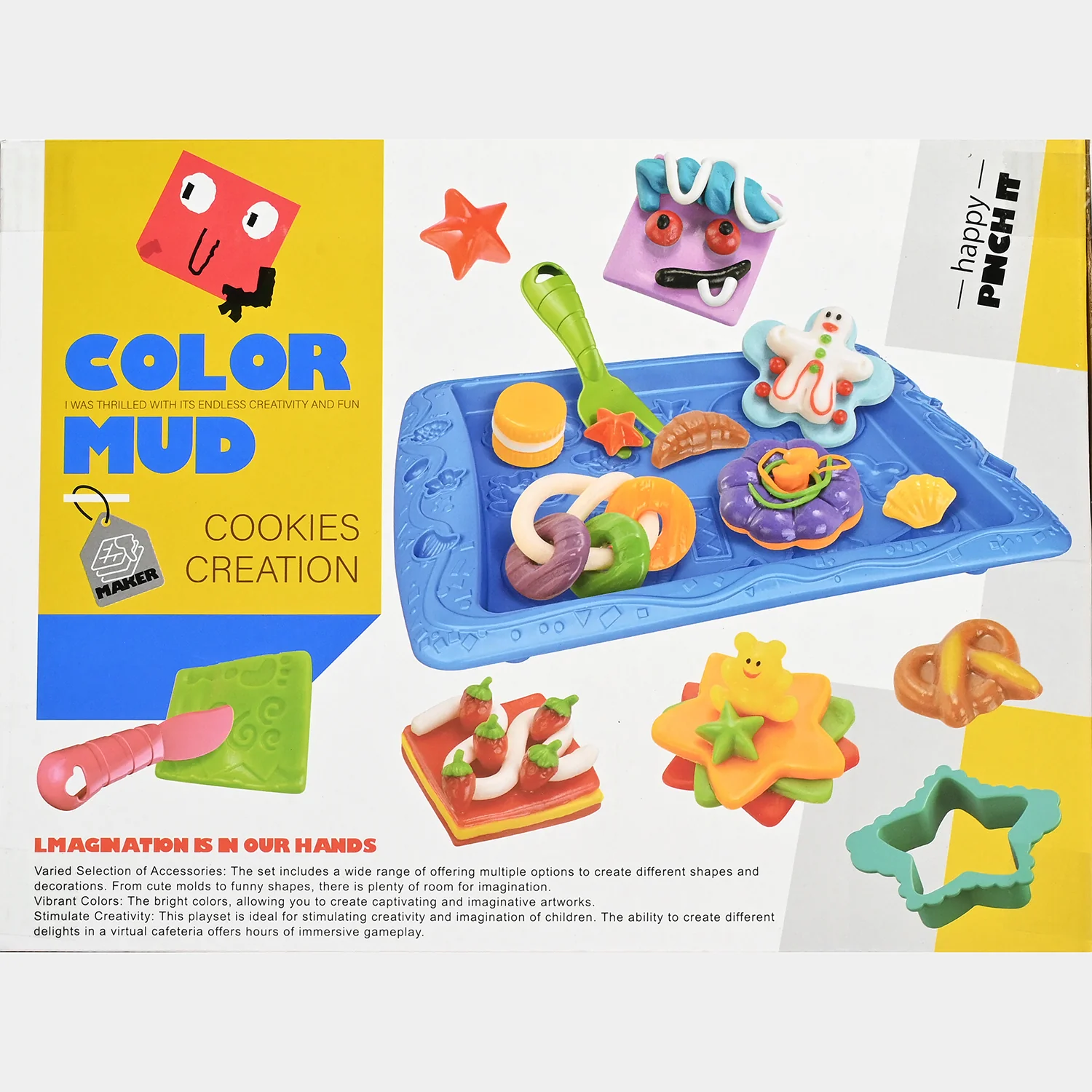 Cookies Creation Set - DIY Modeling Clay Set - Image 4