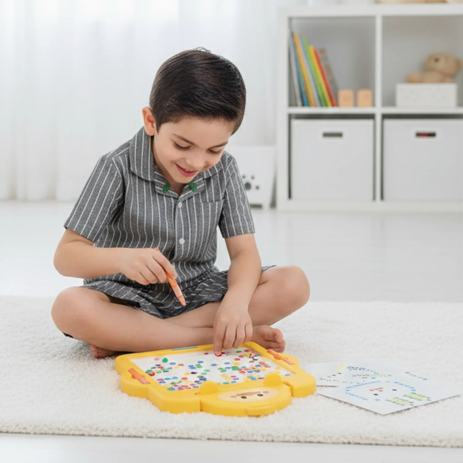Magnetic Drawing Board For Kids, Educational Toy