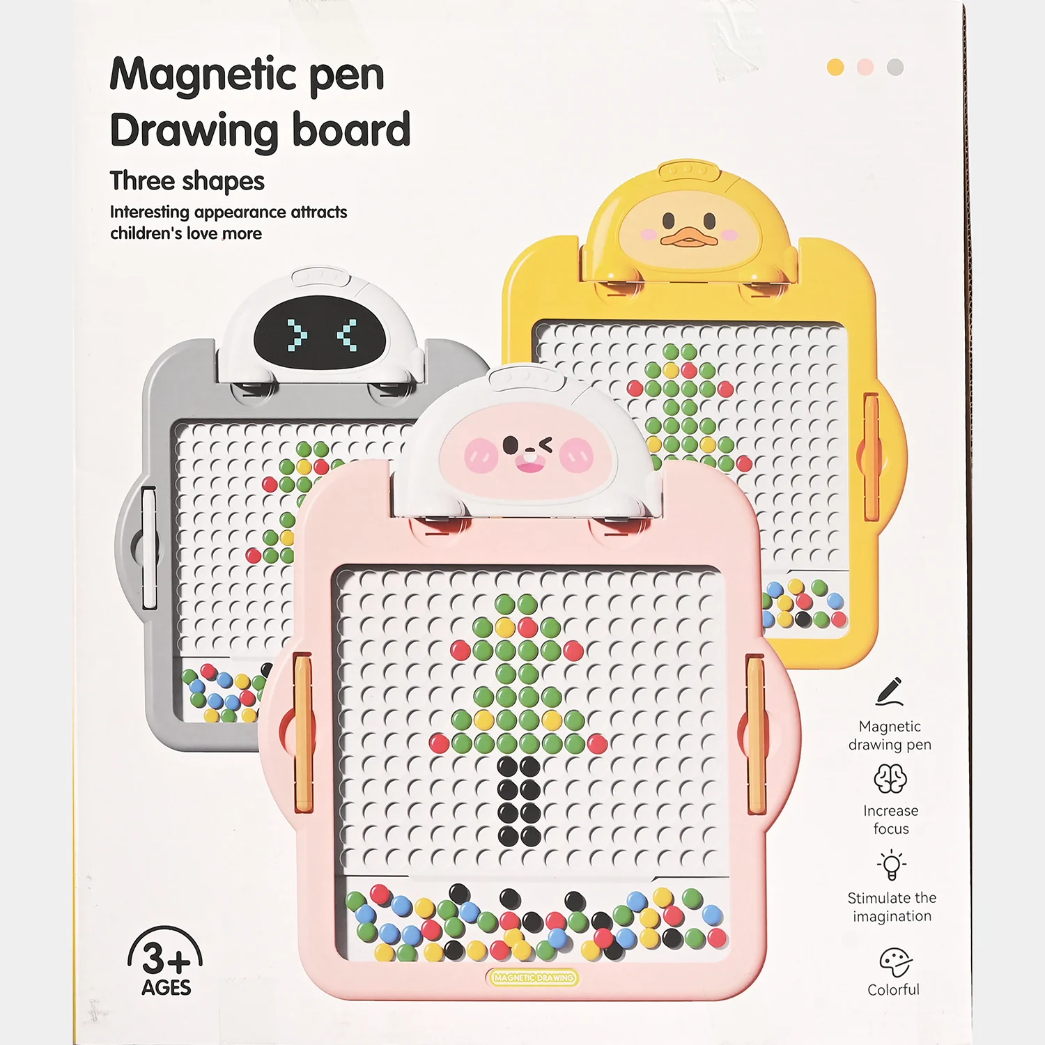 Magnetic Drawing Board For Kids, Educational Toy - Image 7