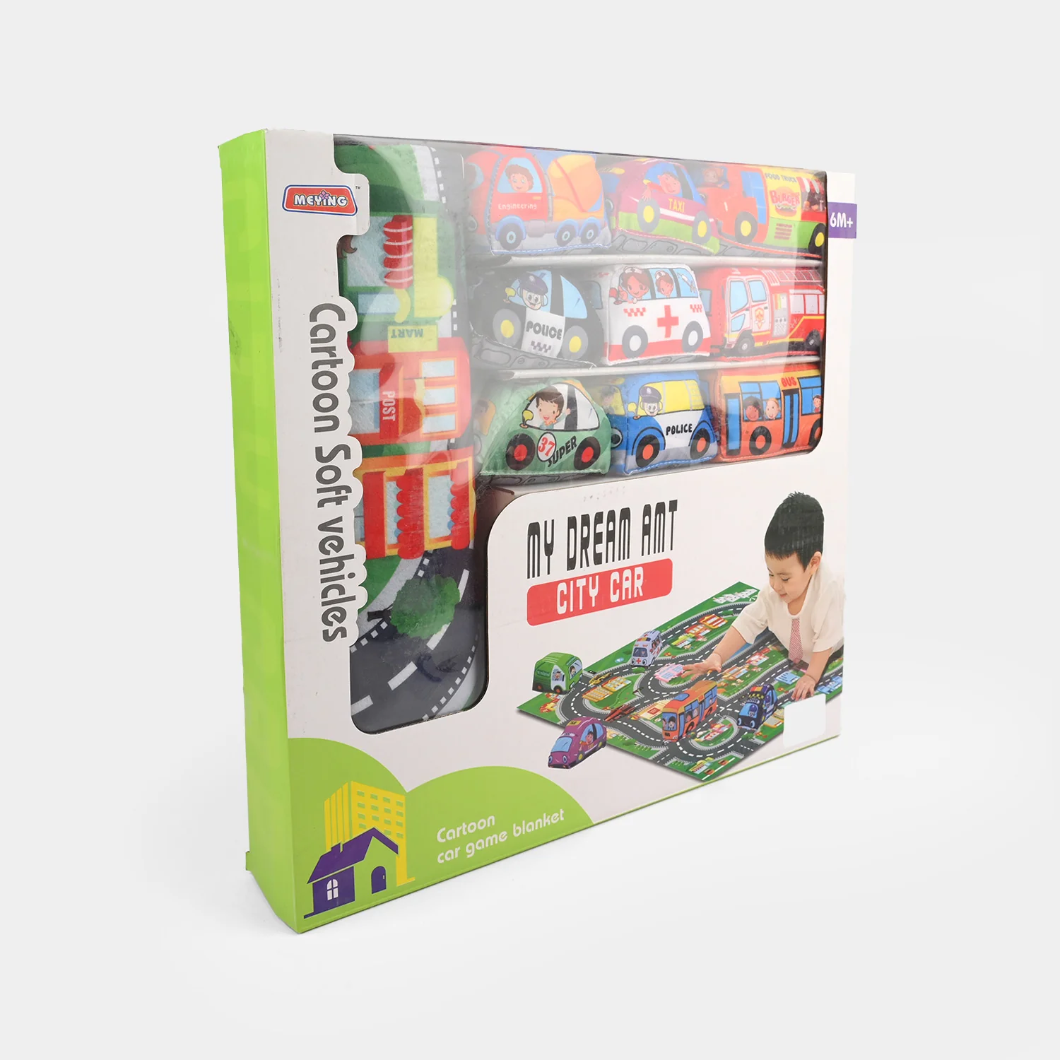 Dream Track Mat With Stuff Car For Kids - Image 3