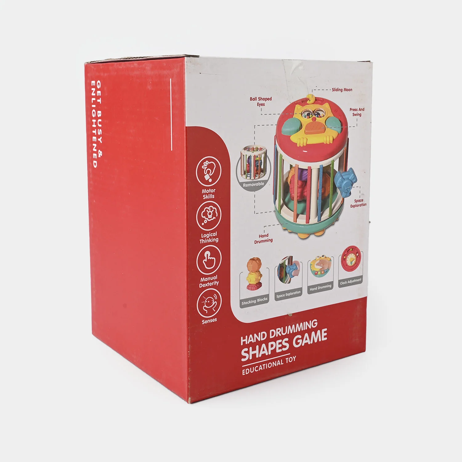 Hand Drumming Shapes Game  Educational Toy for Toddlers - Image 4