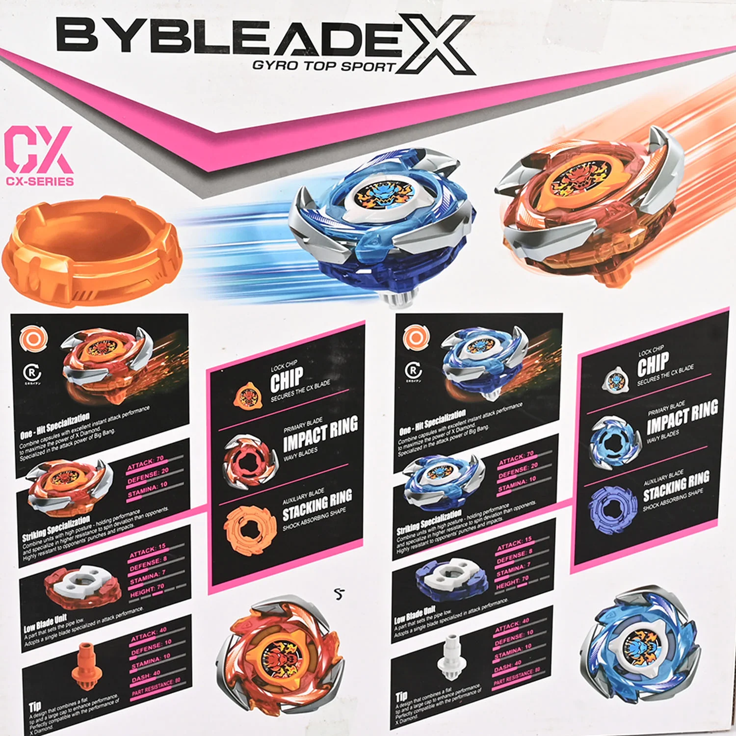 Beyblade X Super Battle Power Gyroscope Set of Players - Image 5