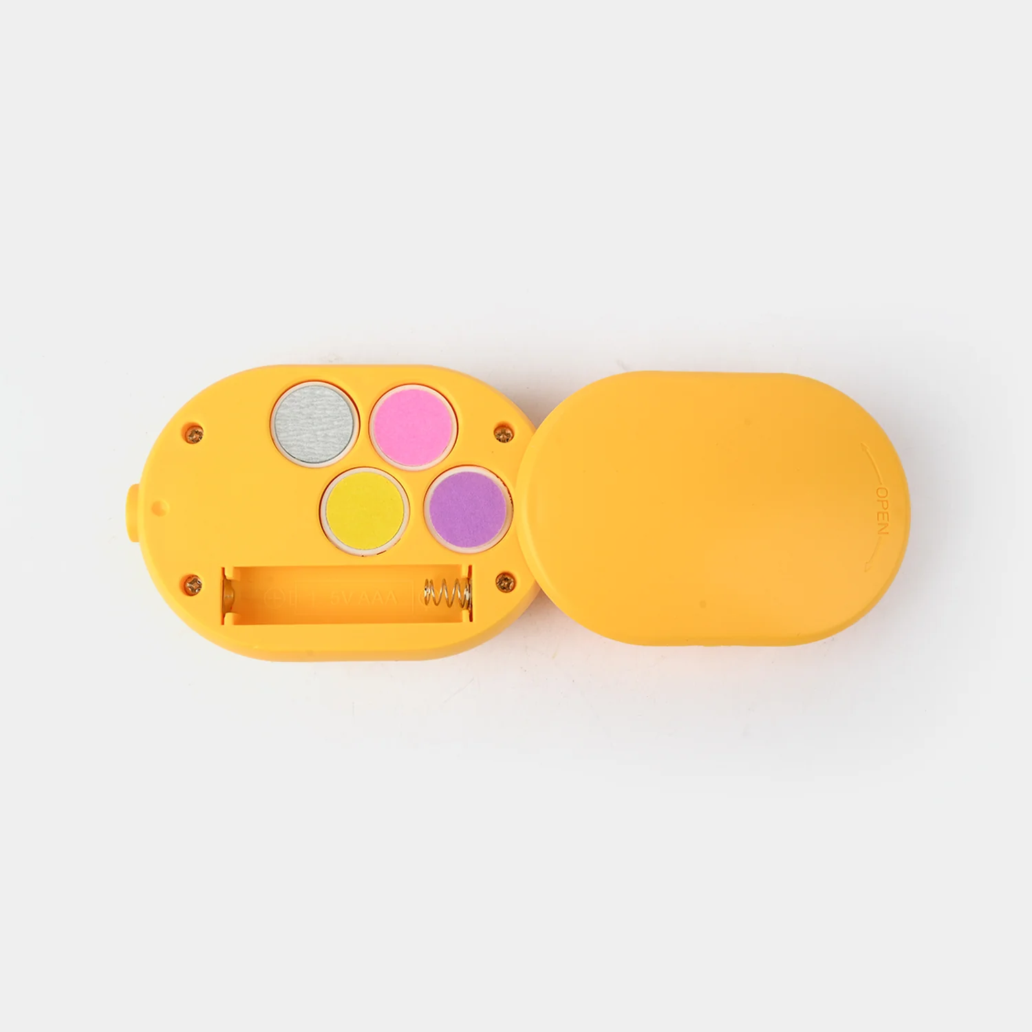 Electric Baby Nail Trimmer Polisher | Yellow 2736 - Image 2