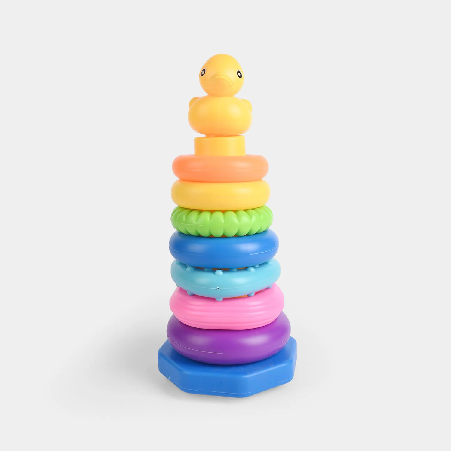 Plastic Rings Duck Stackable Loop Toy - Image 3
