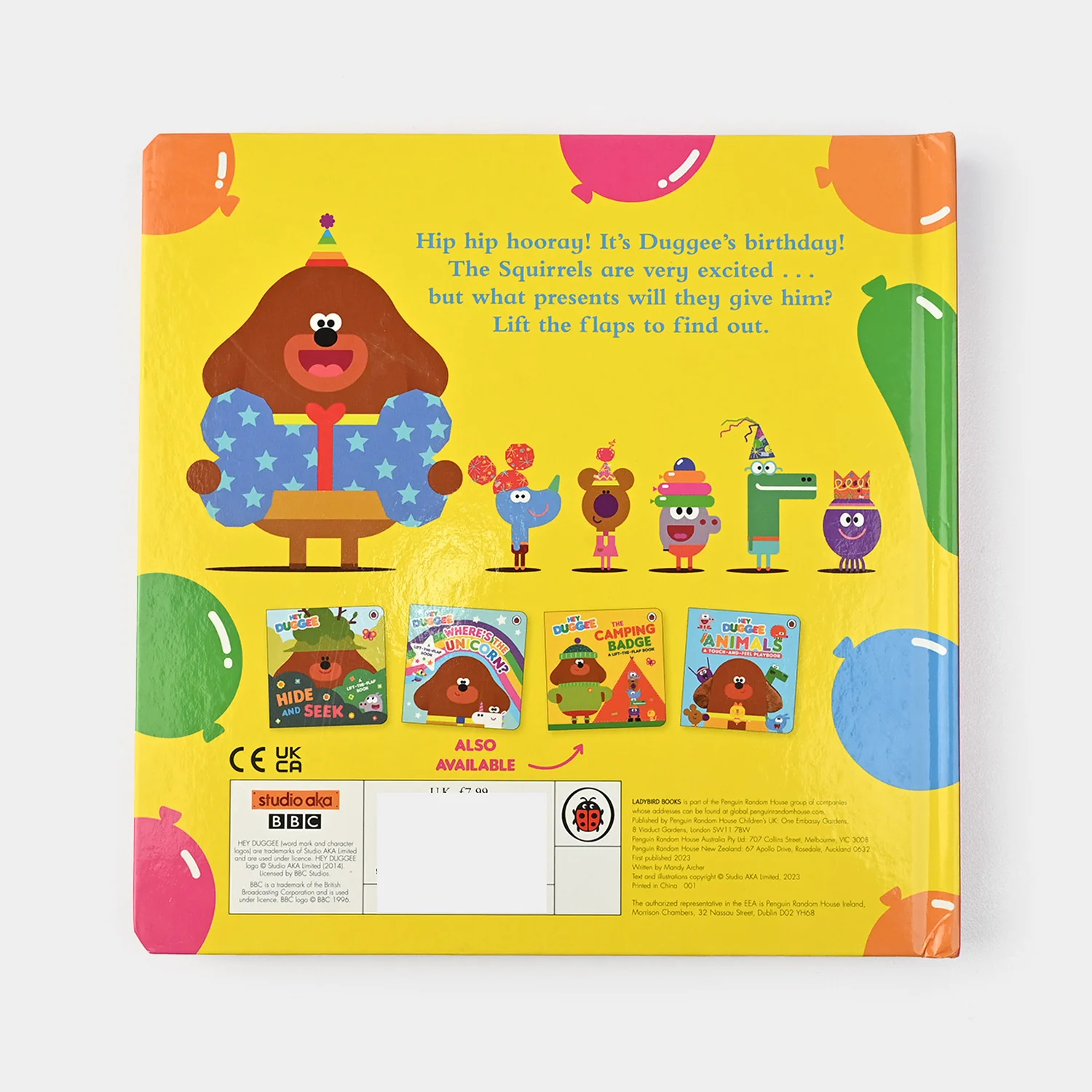 Dugees Birthday Presents Flap Story Book - Image 4