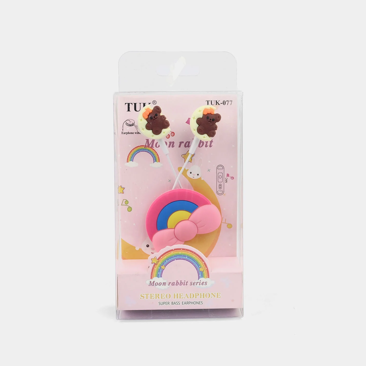 Adorable Theme Wired Stereo Earphones - Image 2