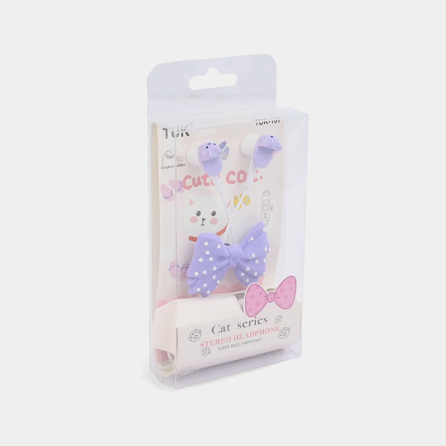 Adorable Theme Wired Stereo Earphones