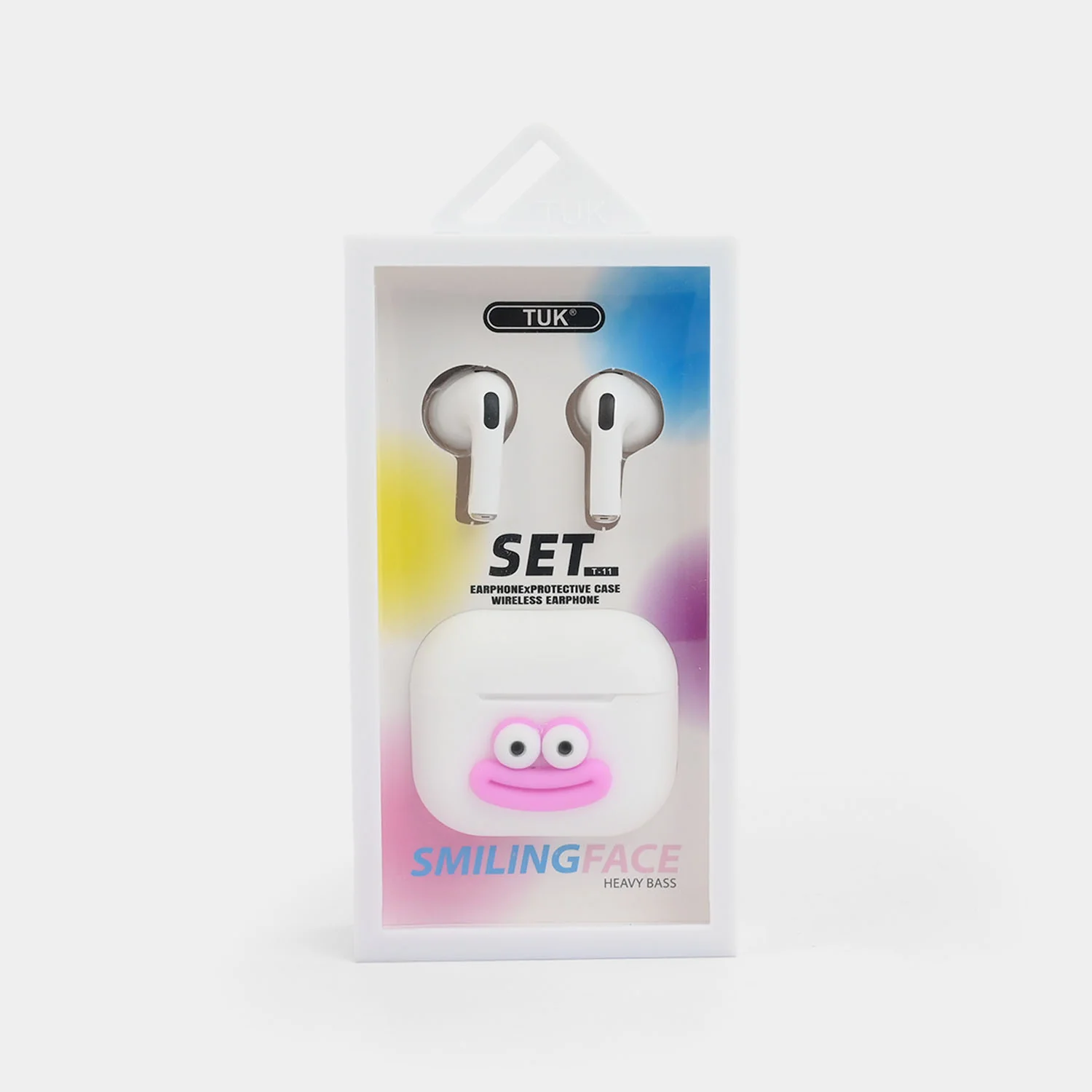 Smiling Face" Wireless Earbud/Earphone Set - Image 2