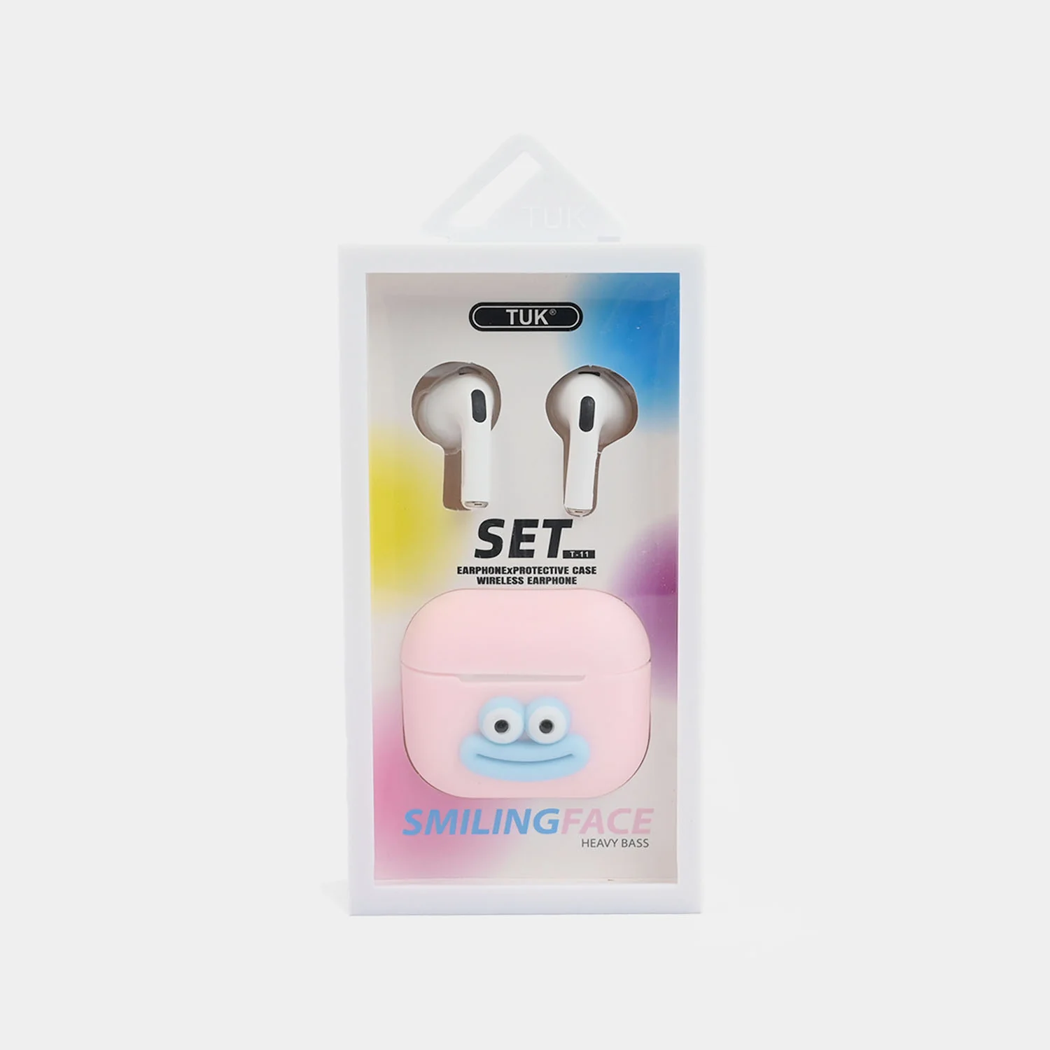 Smiling Face" Wireless Earbud/Earphone Set - Image 2
