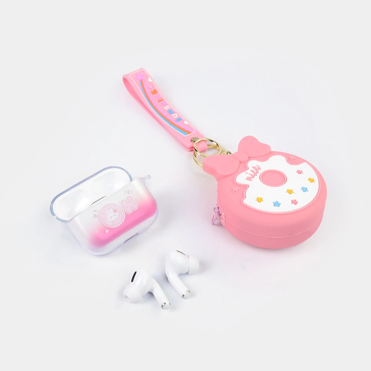 Wireless Earbuds With Protective Case