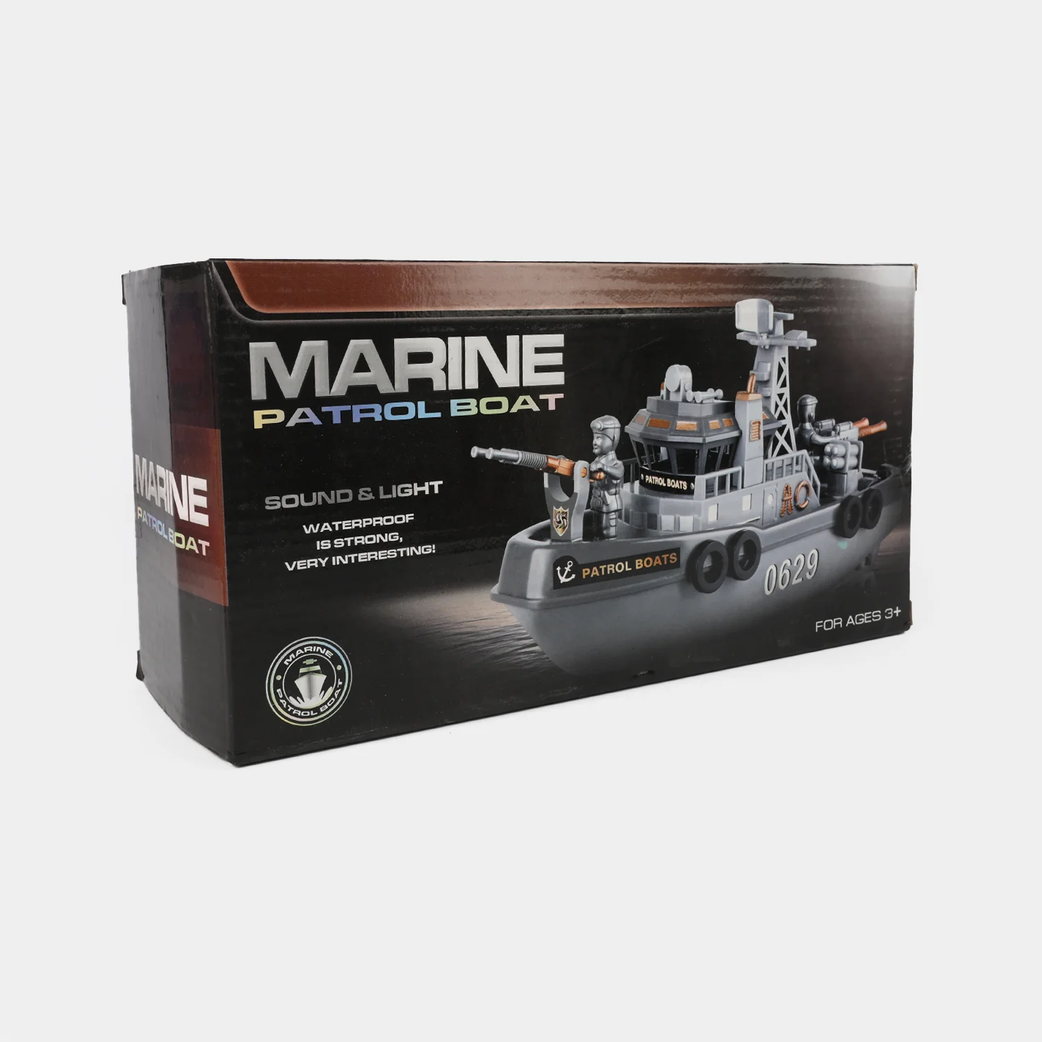 Universal Electric Marine Boat Musical Toy with Lights - Image 3