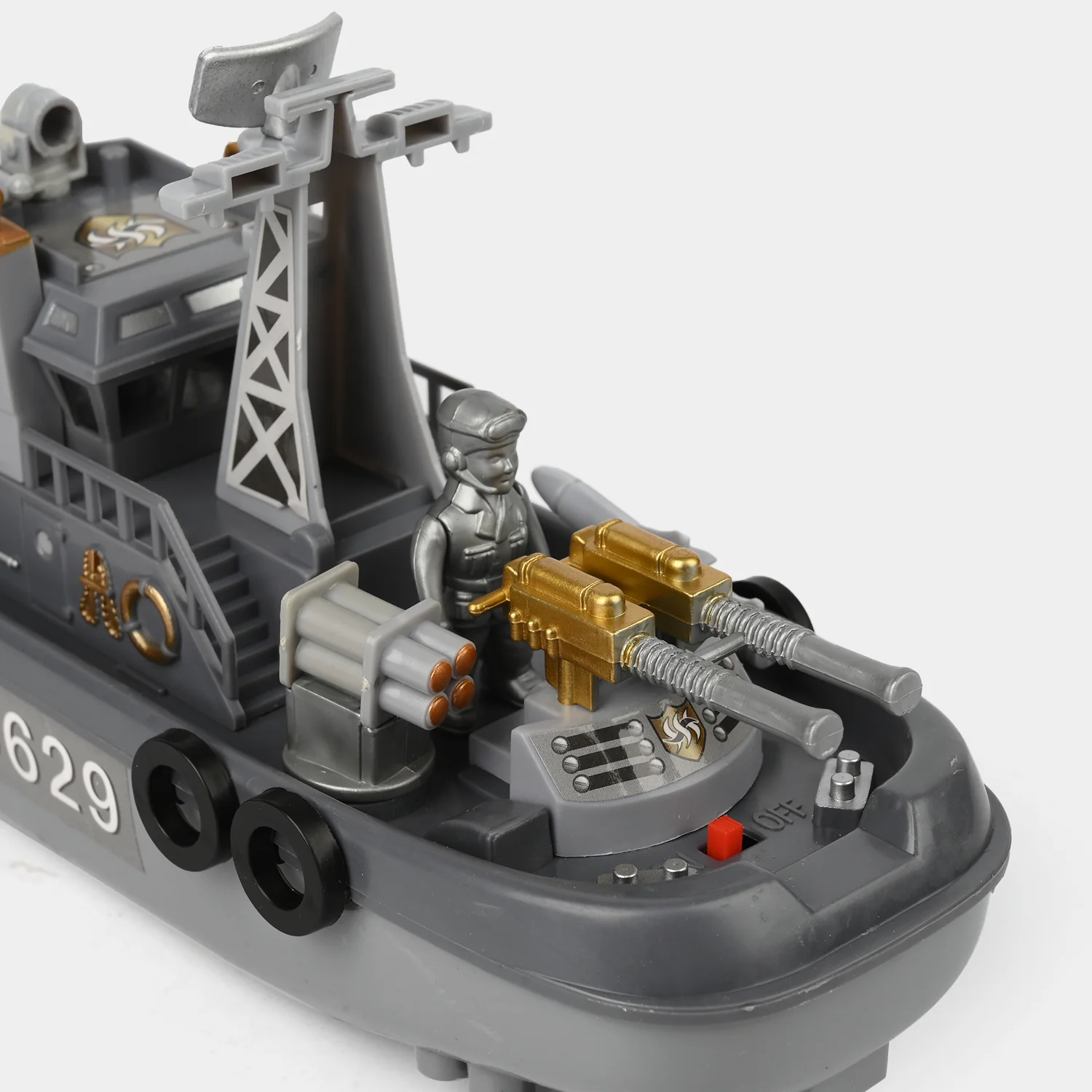 Universal Electric Marine Boat Musical Toy with Lights - Image 4