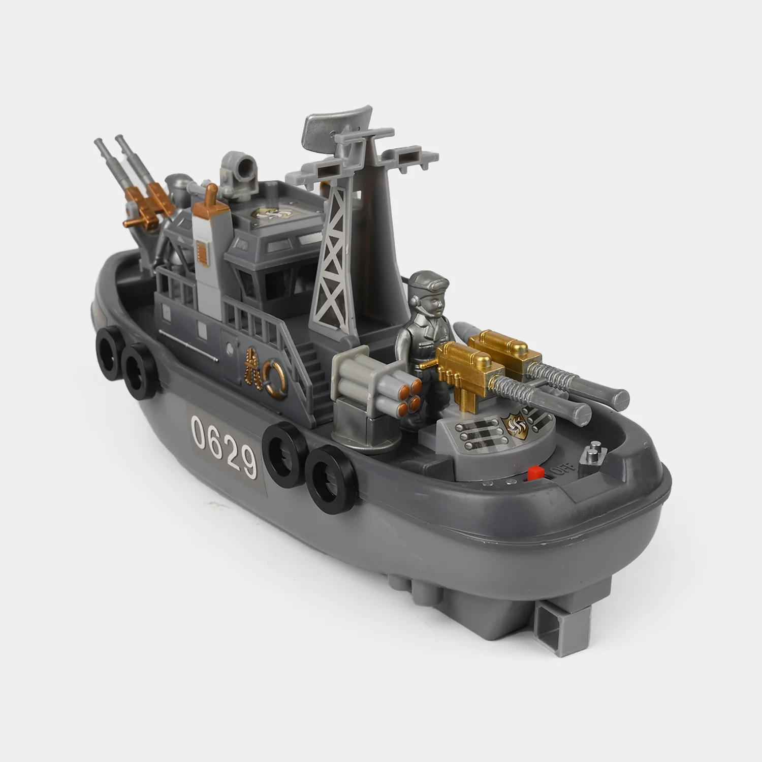 Universal Electric Marine Boat Musical Toy with Lights - Image 7