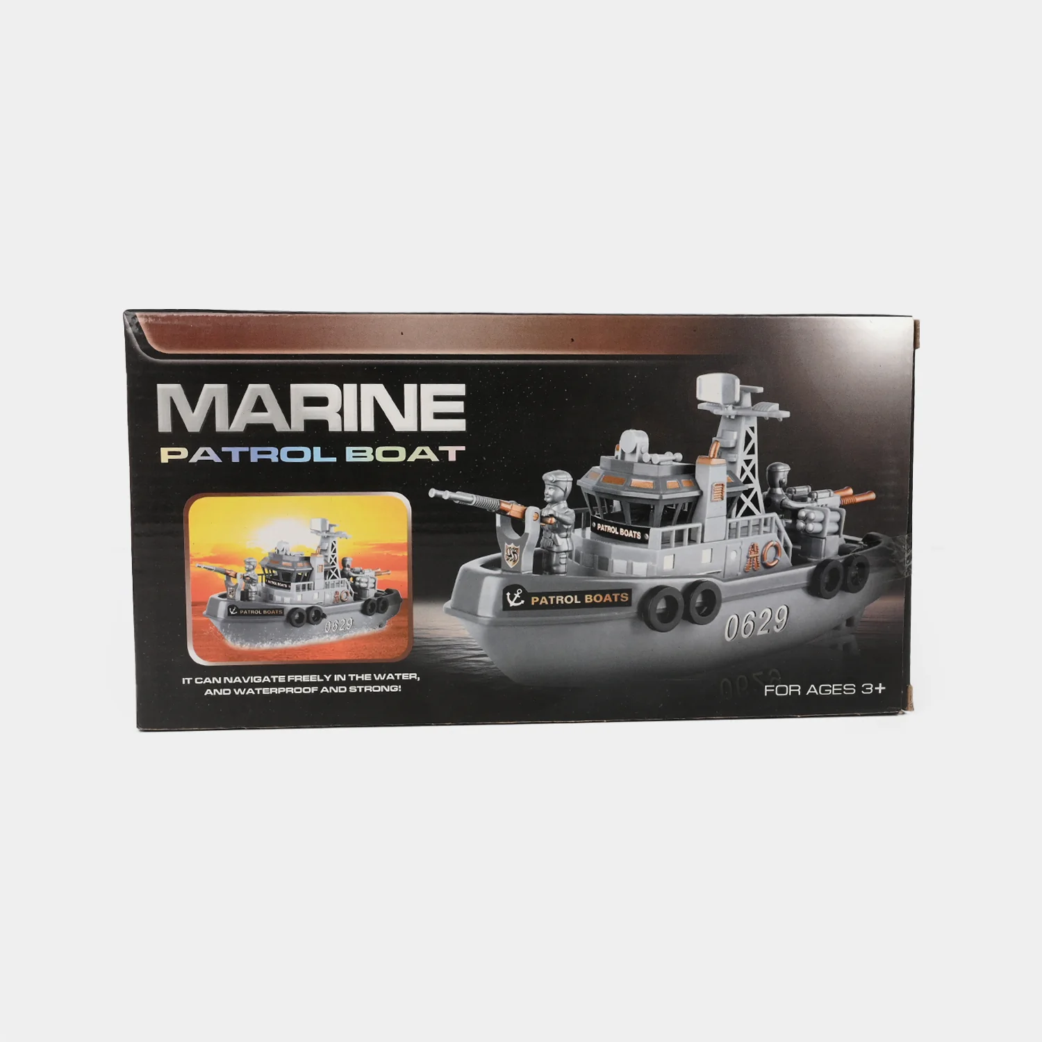 Universal Electric Marine Boat Musical Toy with Lights - Image 8