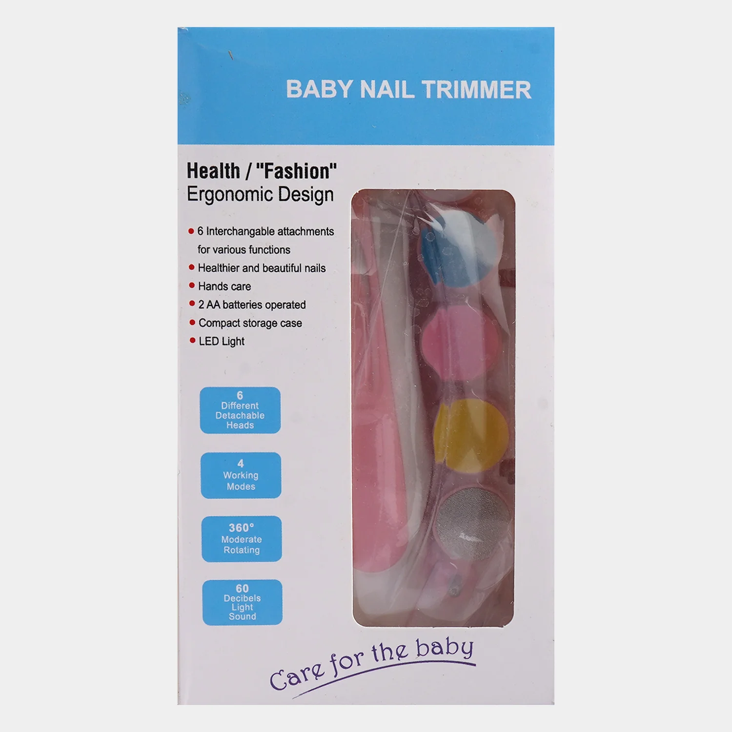 Gentle & Safe Electric Baby Nail Trimmer Kit - Image 5