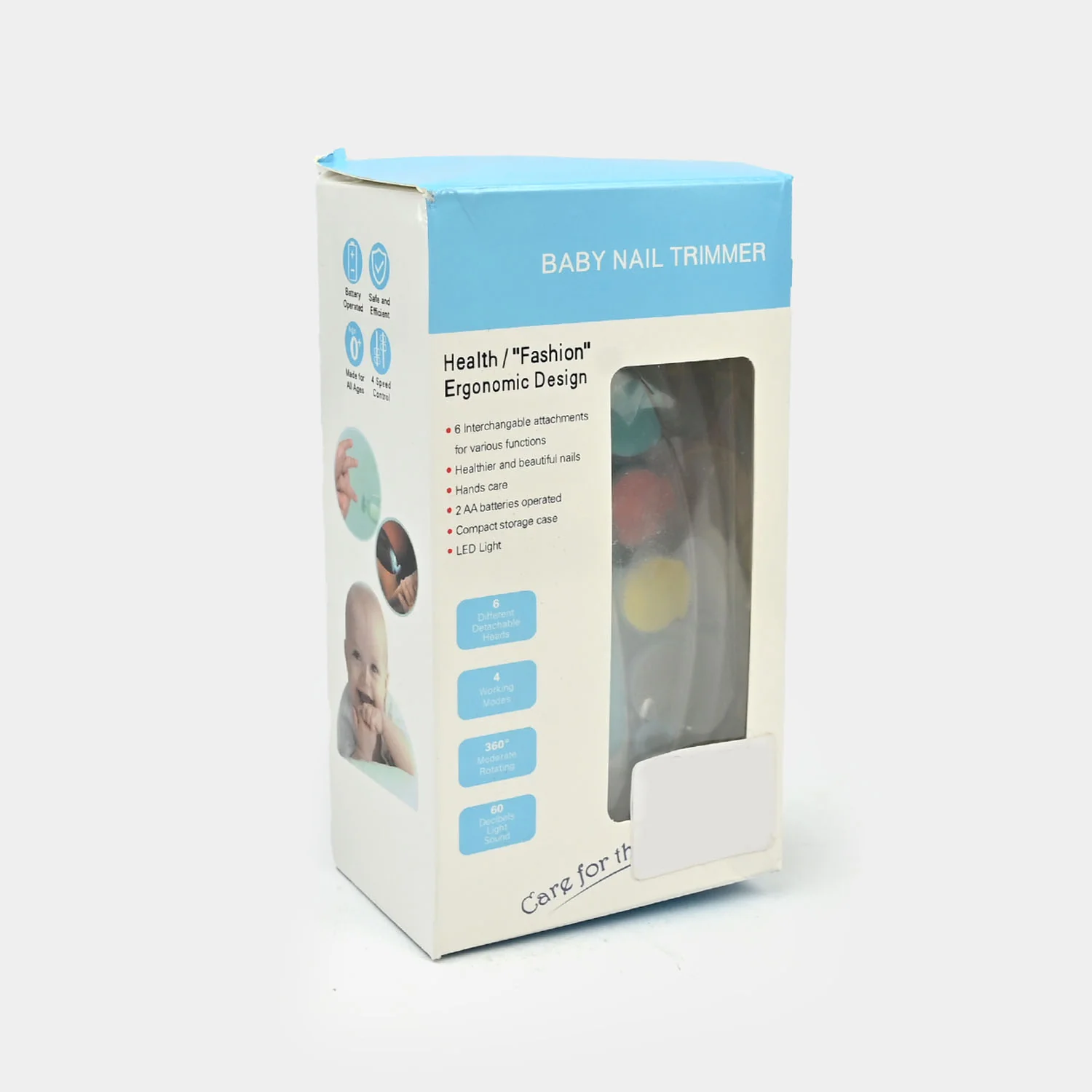 Gentle & Safe Electric Baby Nail Trimmer Kit - Image 3