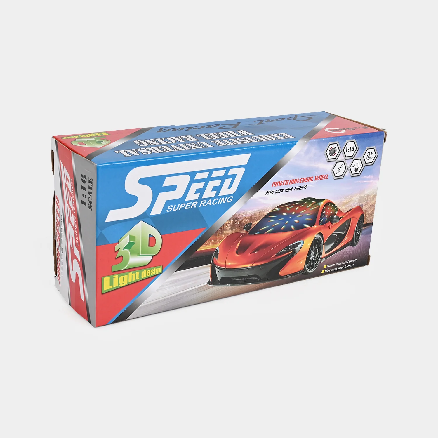 UNIVERSAL SPEED CAR WITH LIGHT & MUSIC FOR KIDS - Image 3