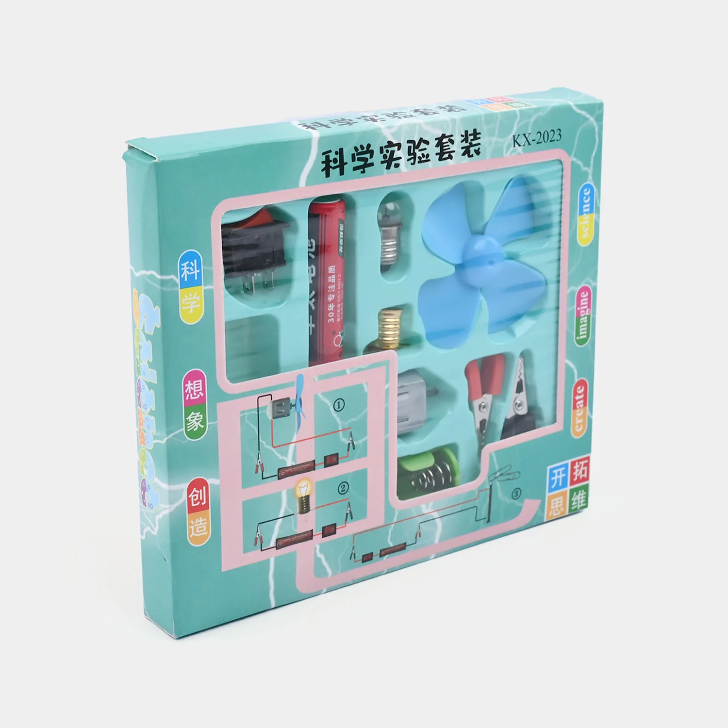 Kids Science Experiment Kit – STEM Electrical Circuit Learning Set - Image 3