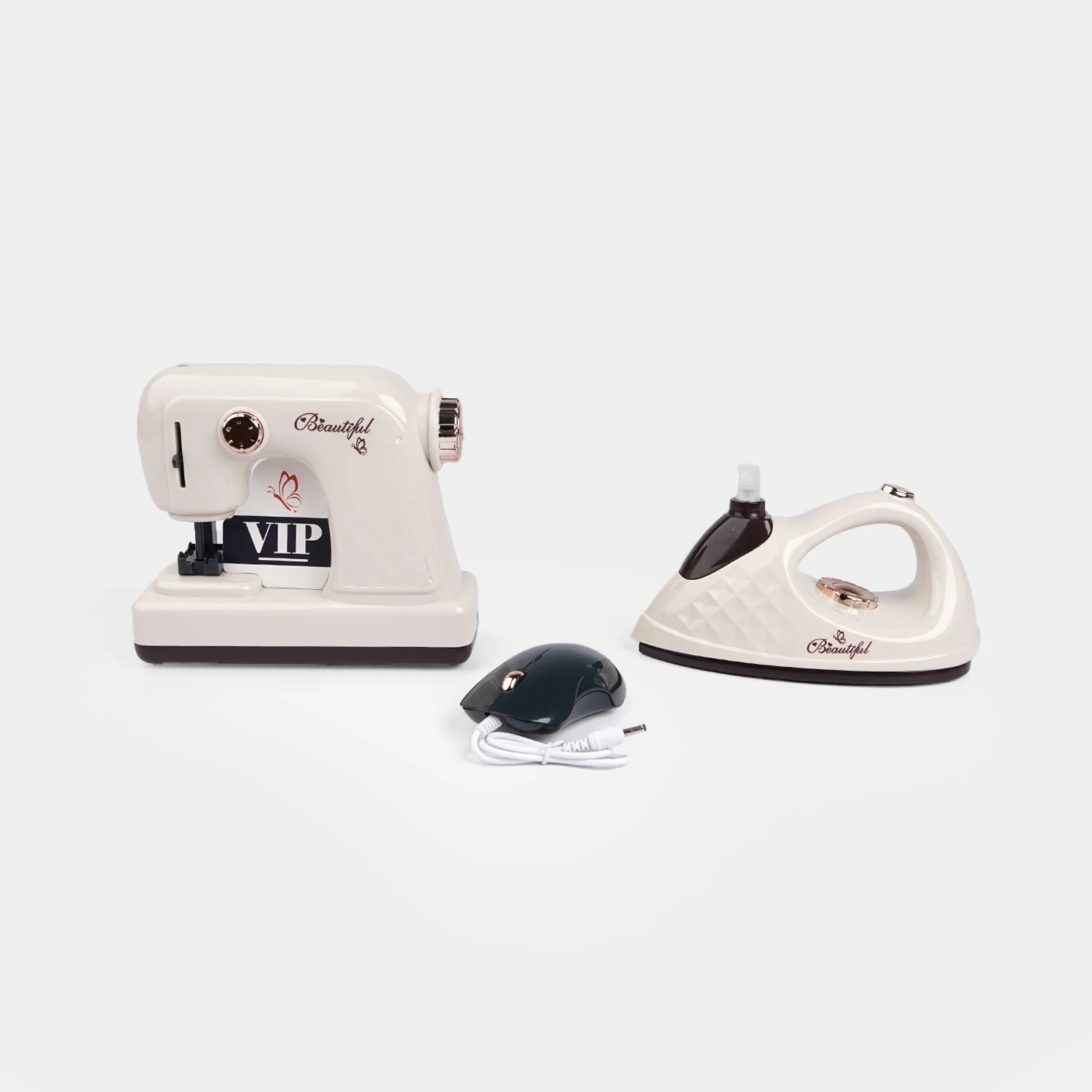 Kids Pretend Home Appliance Play Sewing Machine & Iron - Image 8