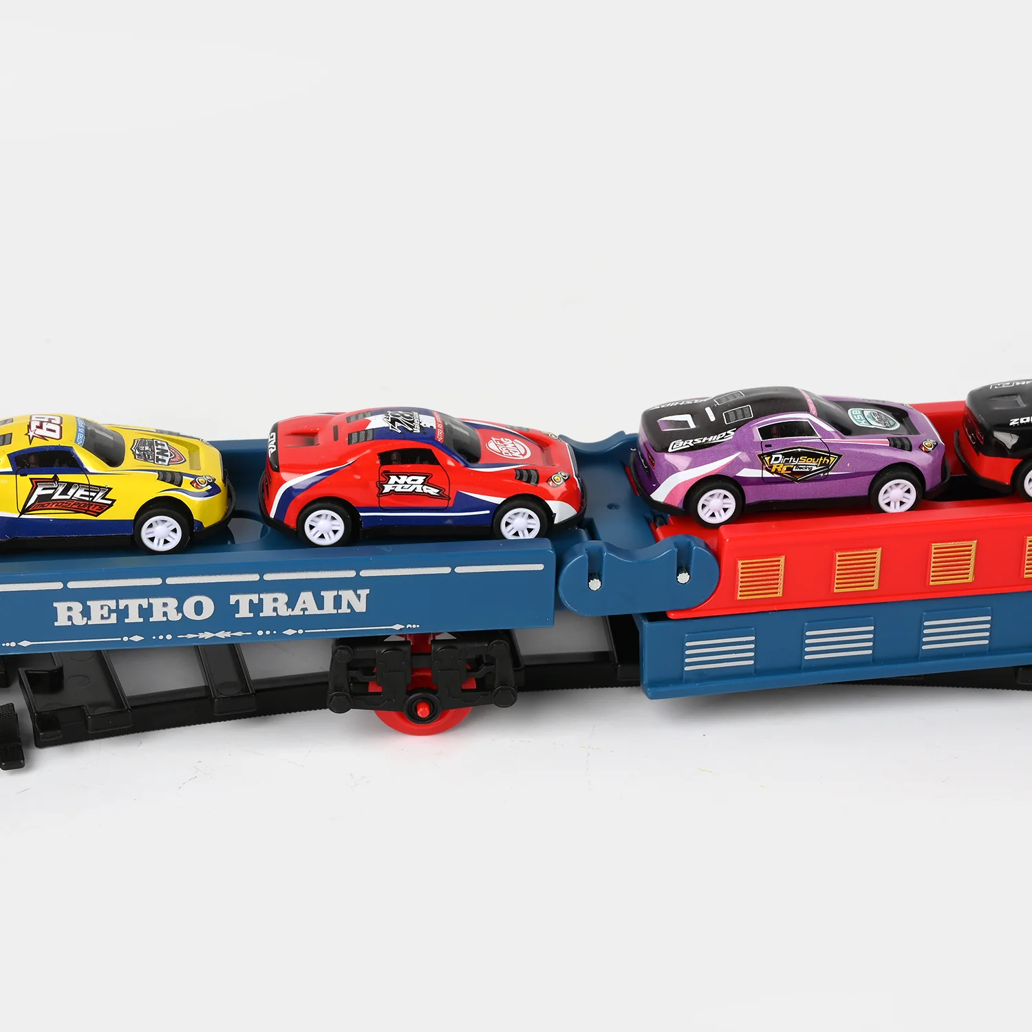 Electric Steam Train Set With Tracks - Image 5