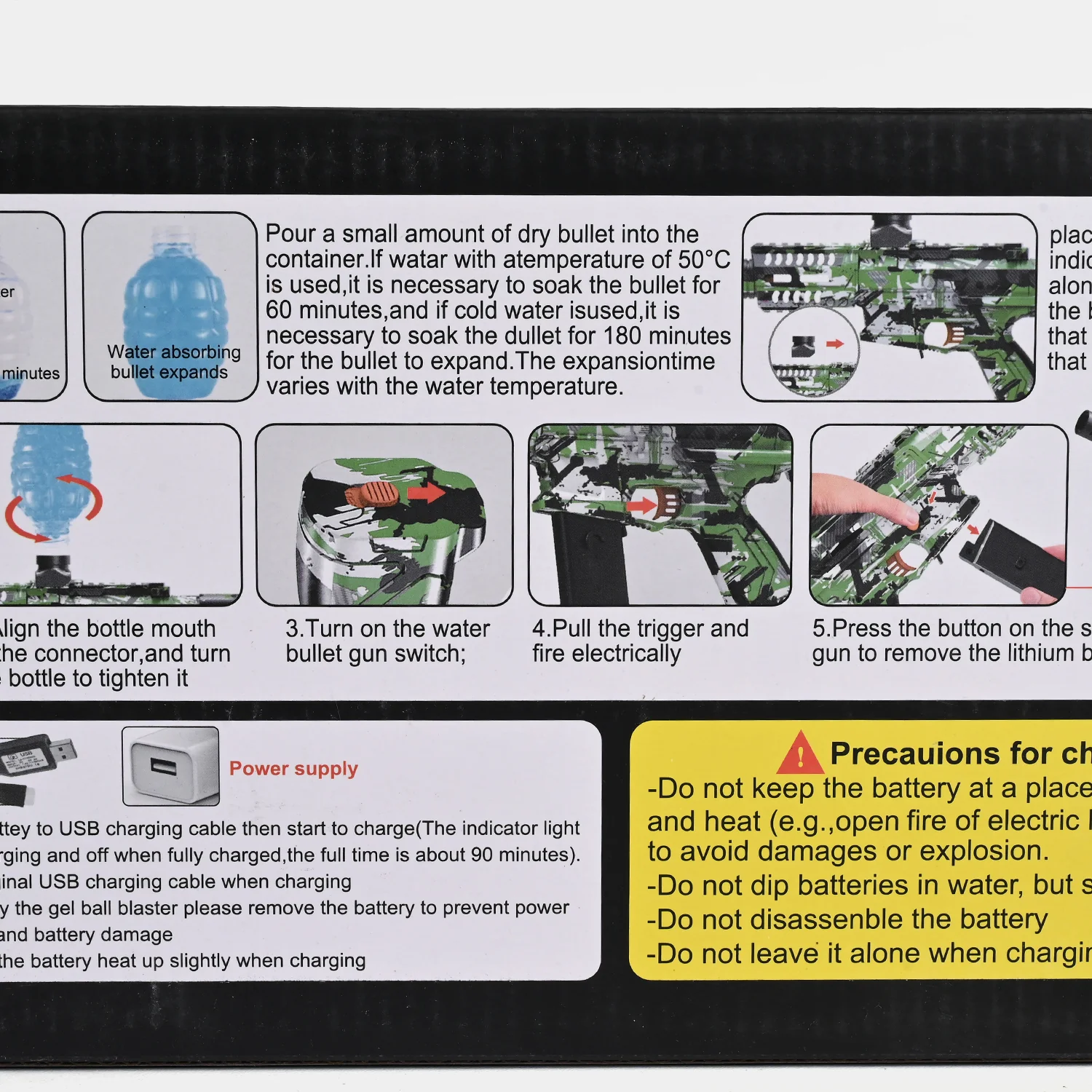 Electric Gel Ball Blaster For Kids Model ARP9 - Image 9